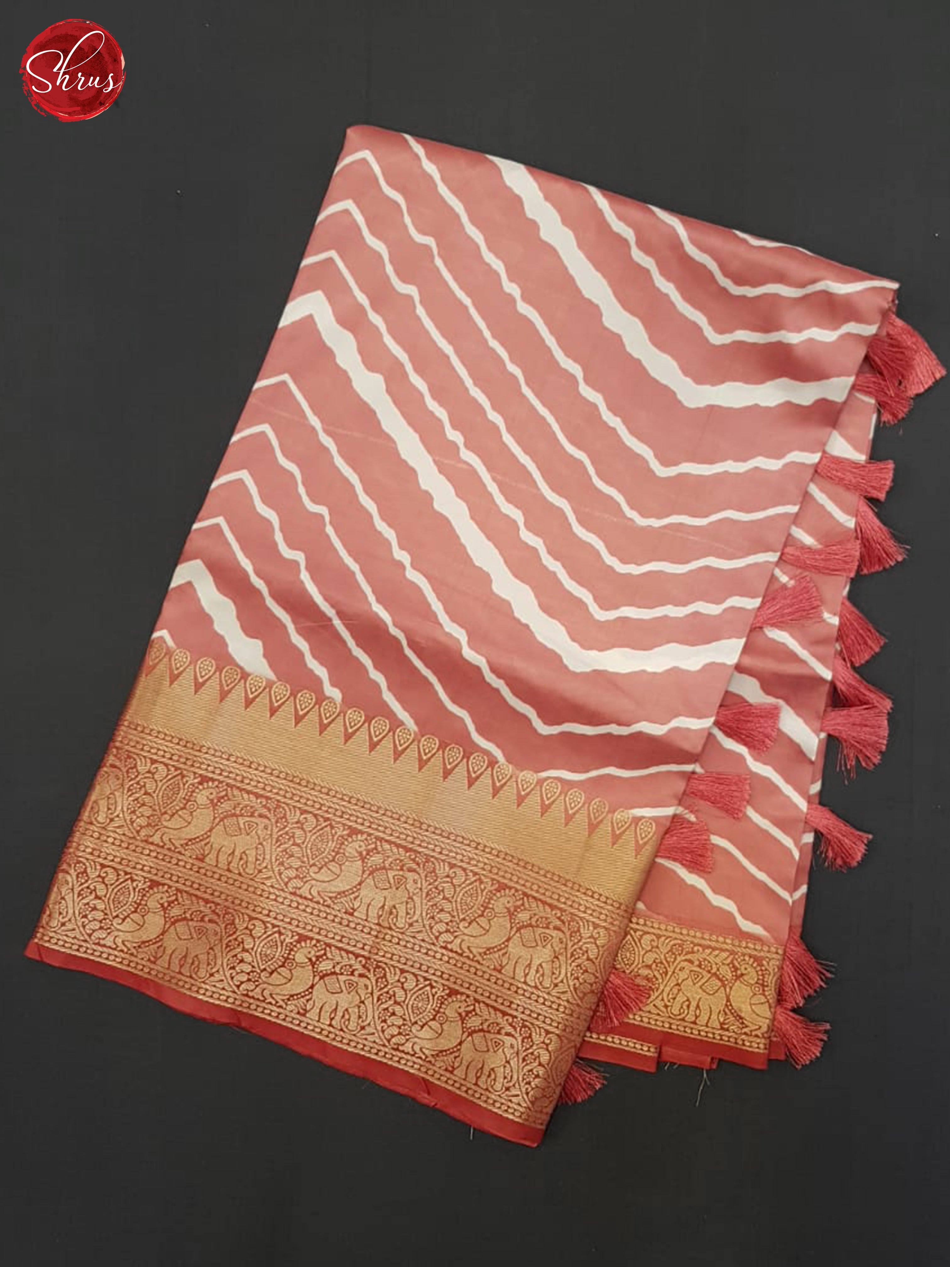 BHS23294 - Semi Dupion Saree - Shop on ShrusEternity.com