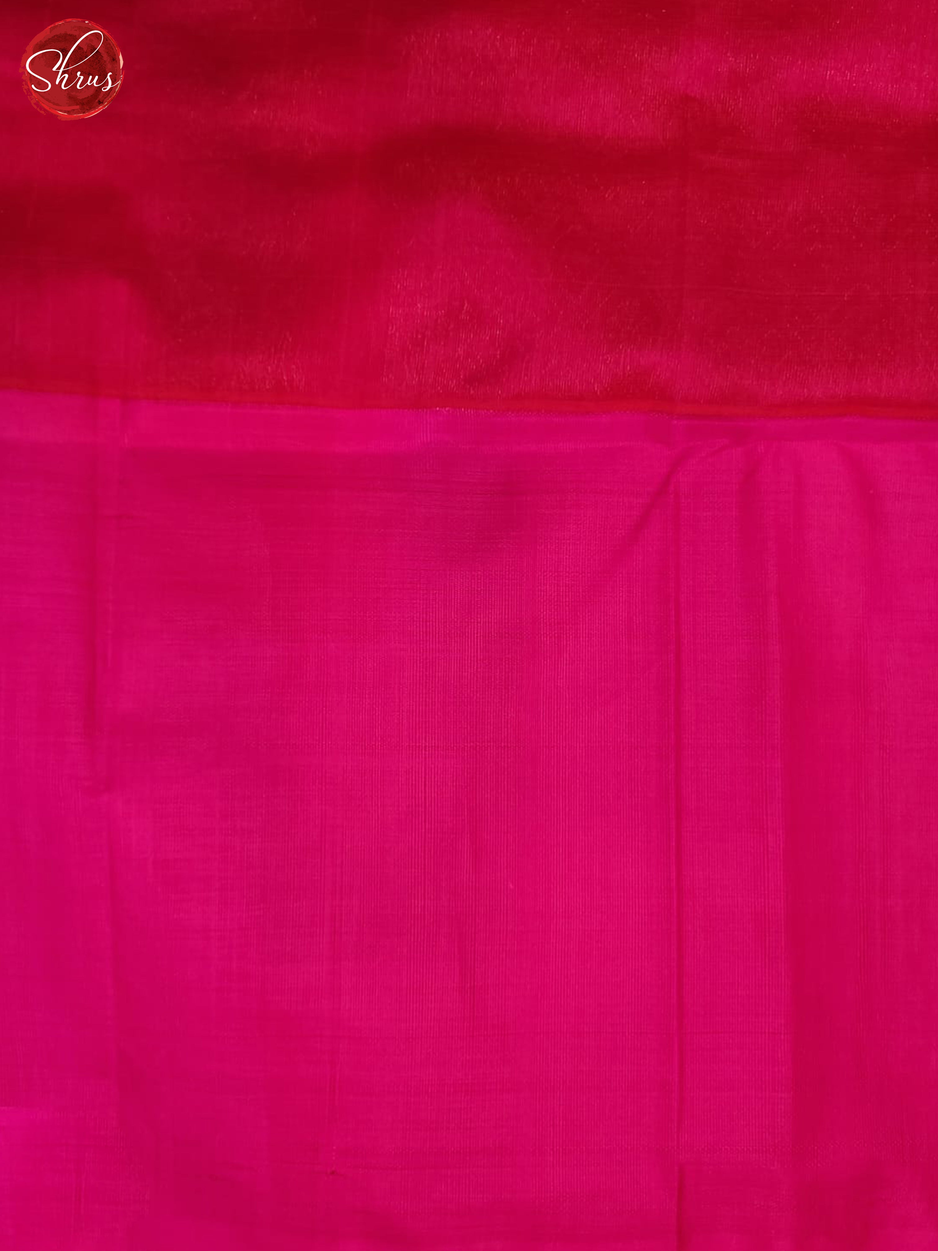 Yellow & Pink- Silk Cotton Saree - Shop on ShrusEternity.com