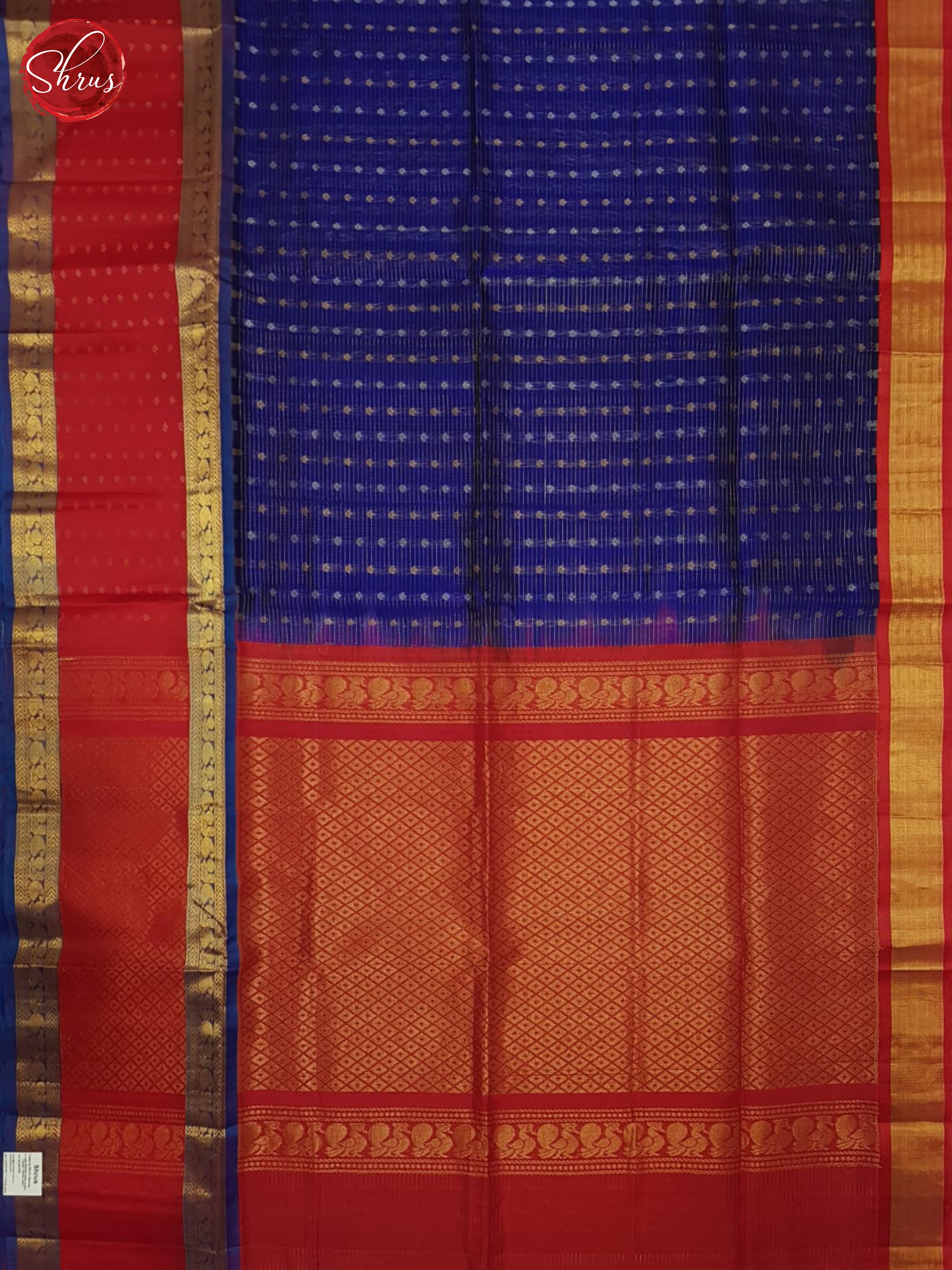 BHS24075 - Silk Cotton Saree - Shop on ShrusEternity.com