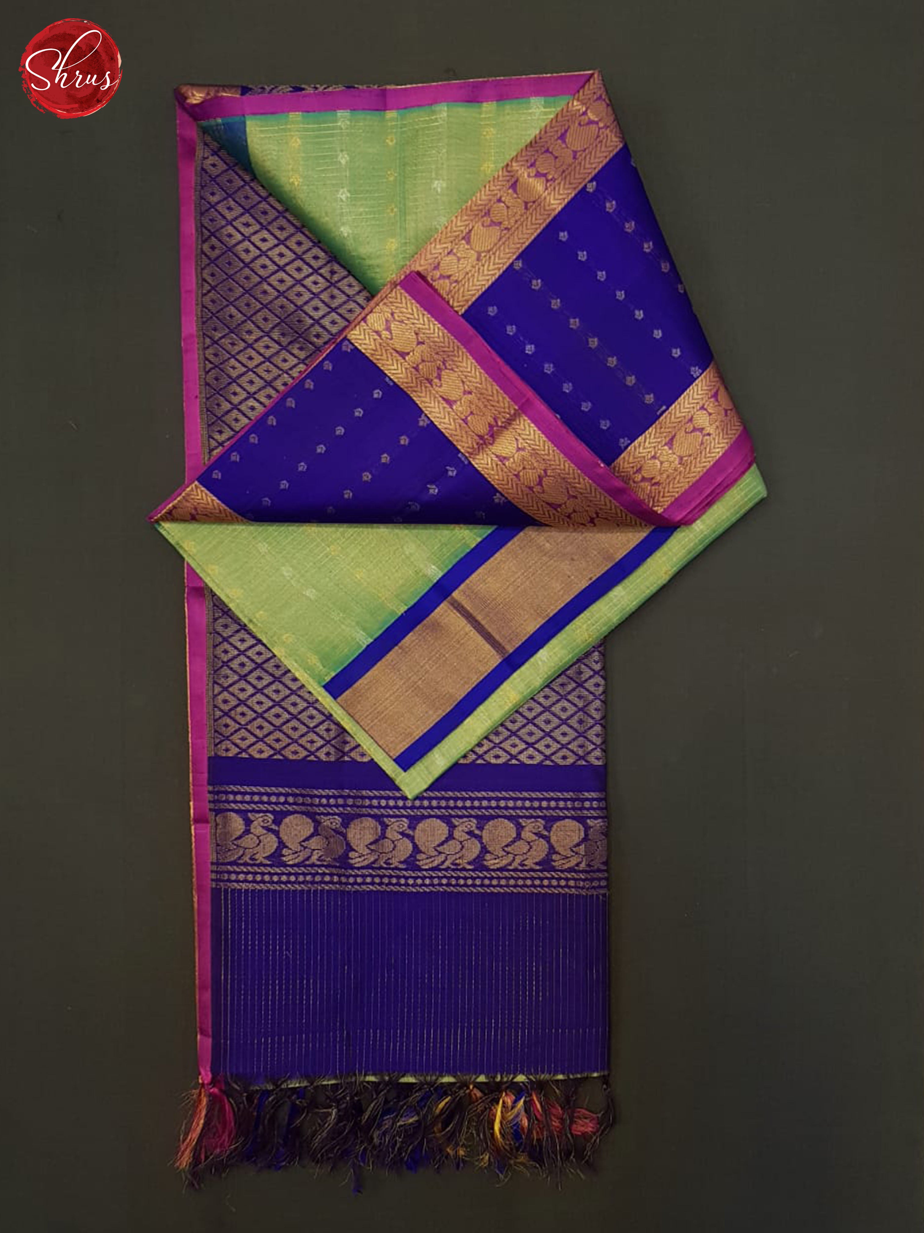 BHS24077 - Silk Cotton Saree - Shop on ShrusEternity.com