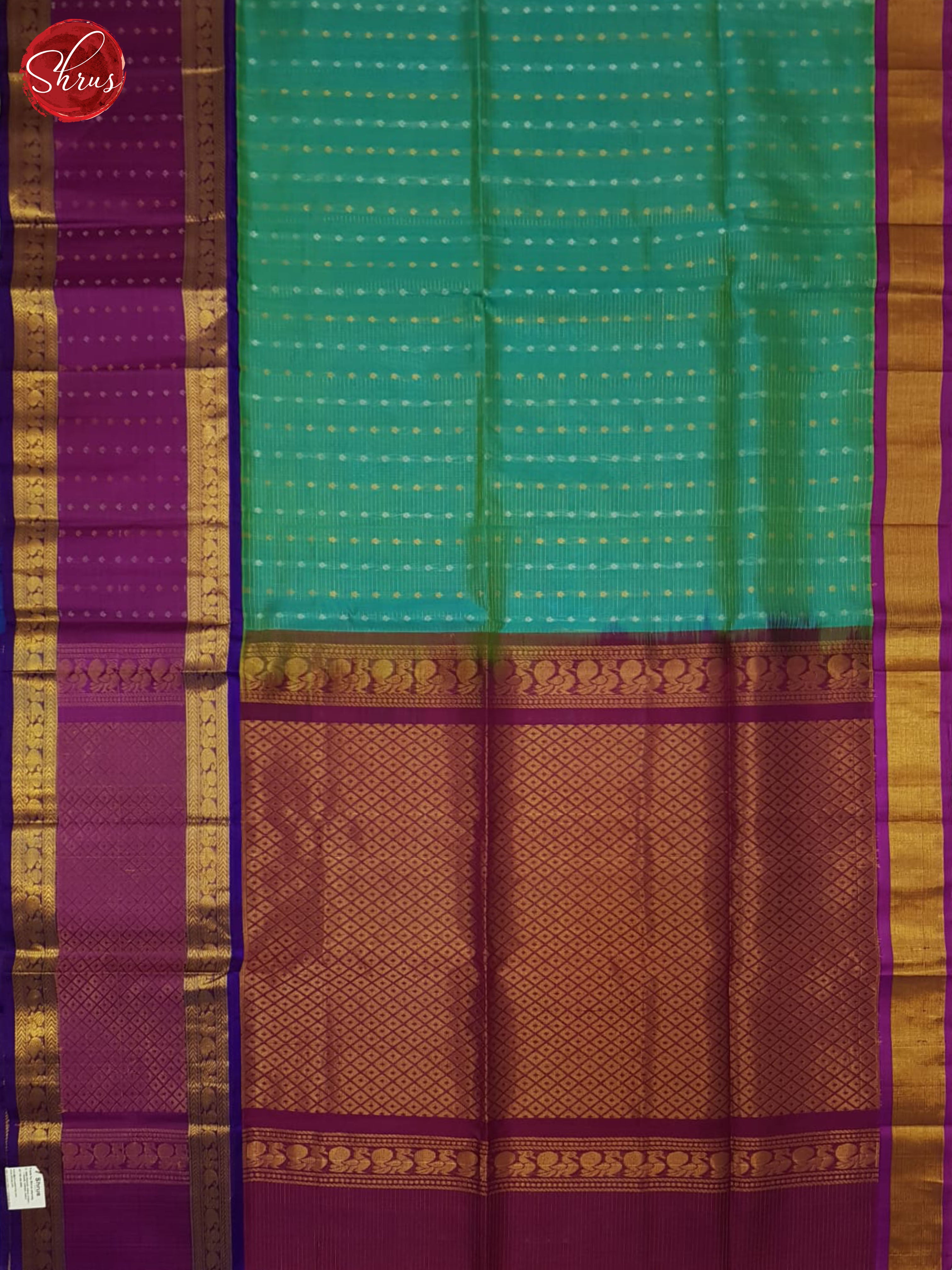 BHS24078 - Silk Cotton Saree - Shop on ShrusEternity.com