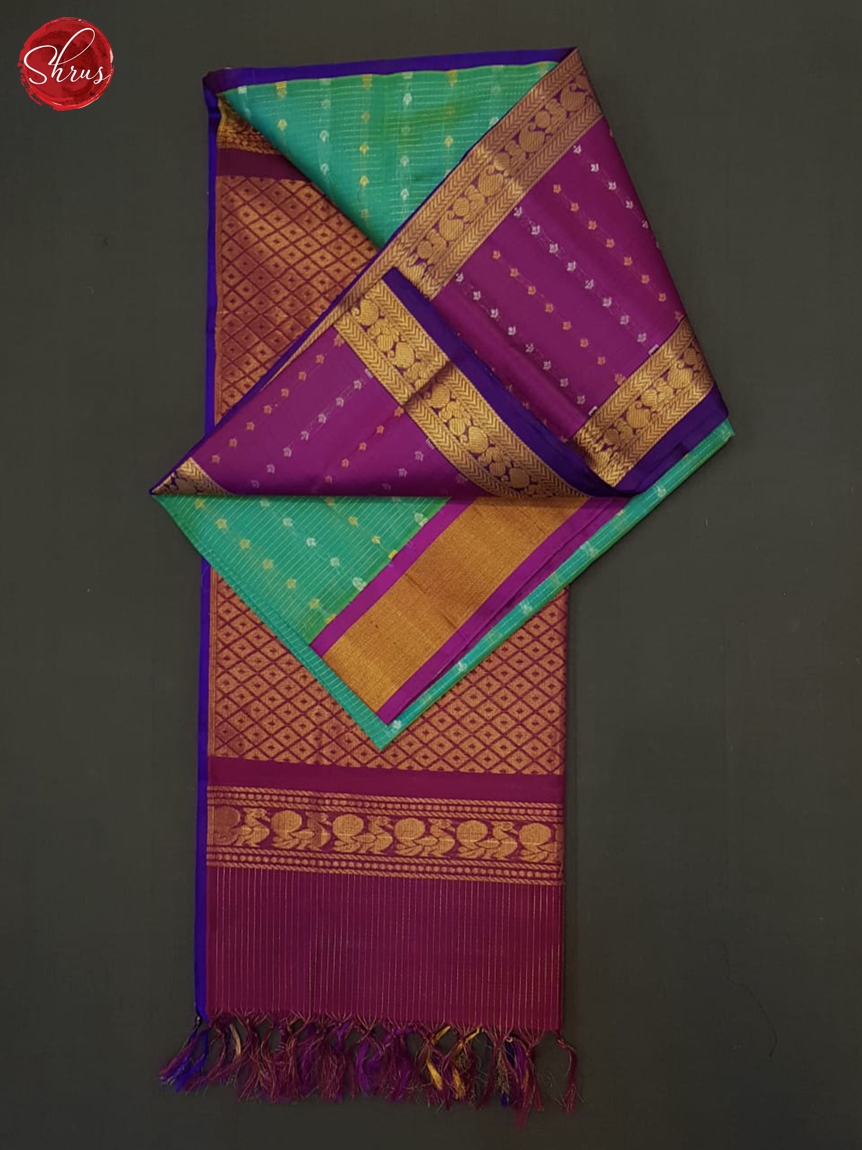 BHS24078 - Silk Cotton Saree - Shop on ShrusEternity.com