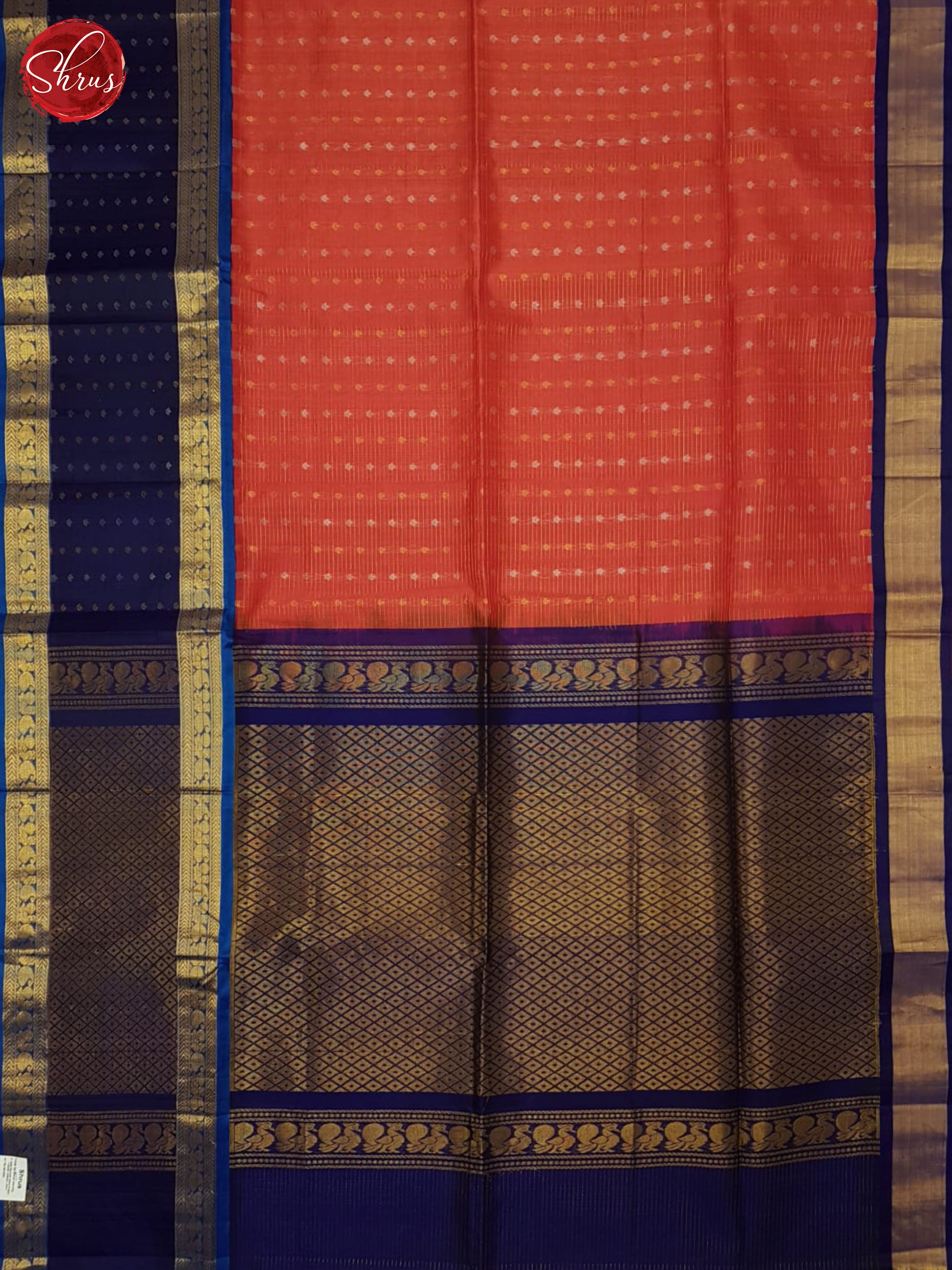 BHS24089 - Silk Cotton Saree - Shop on ShrusEternity.com