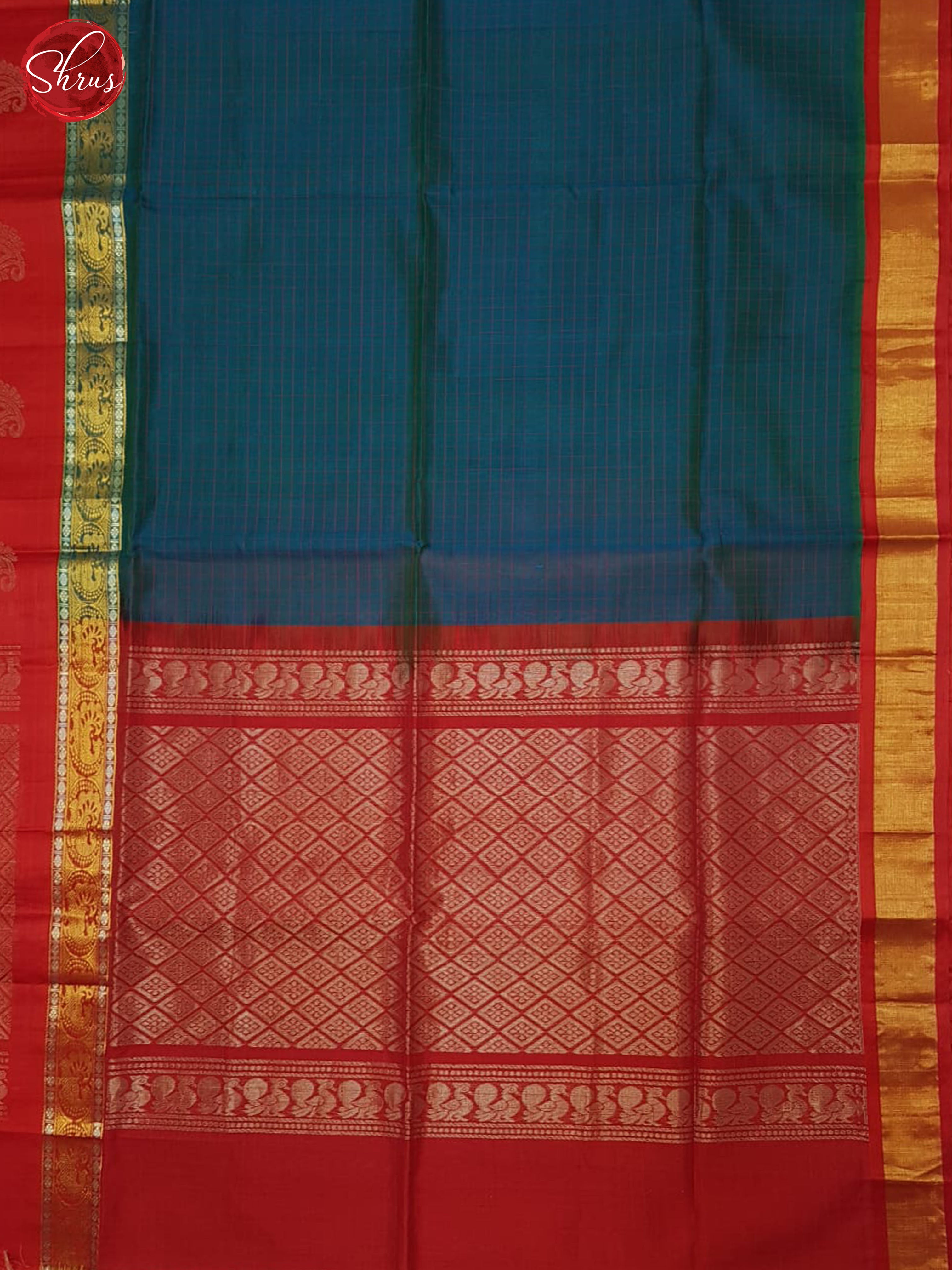 BHS24241 - Silk Cotton Saree - Shop on ShrusEternity.com