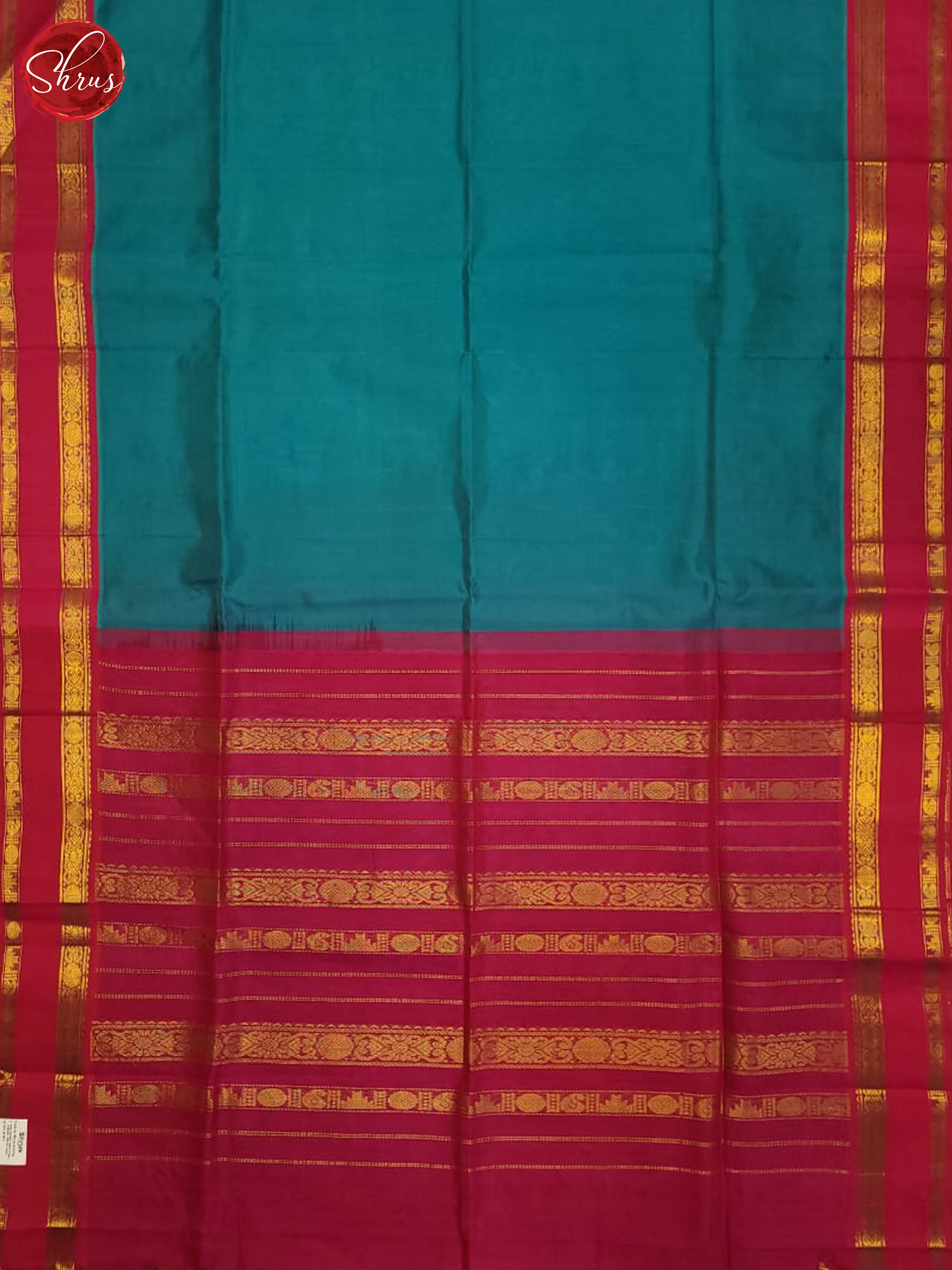 BHS25175 - Silk Cotton Saree - Shop on ShrusEternity.com