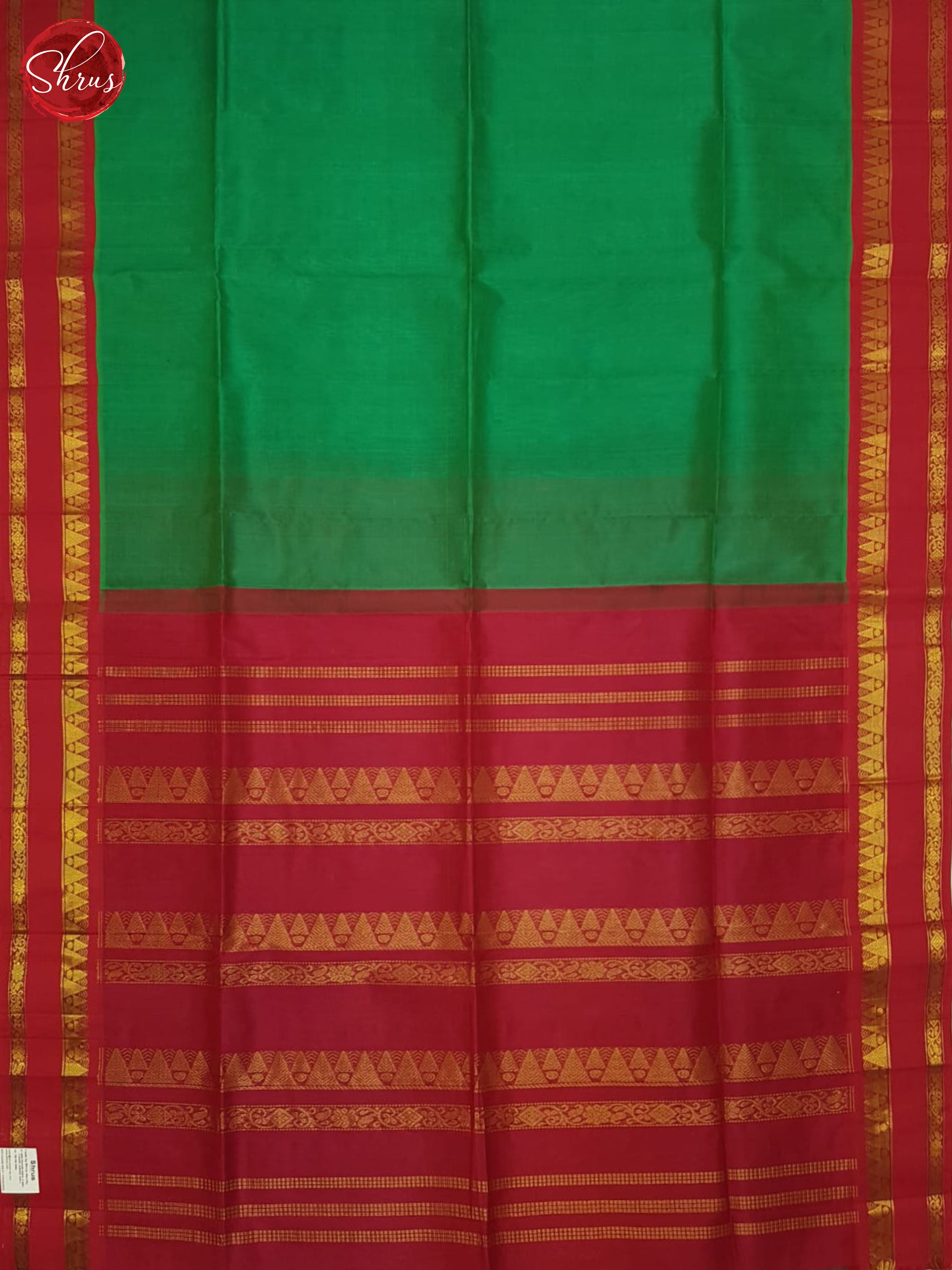 BHS25199 - Silk Cotton Saree - Shop on ShrusEternity.com