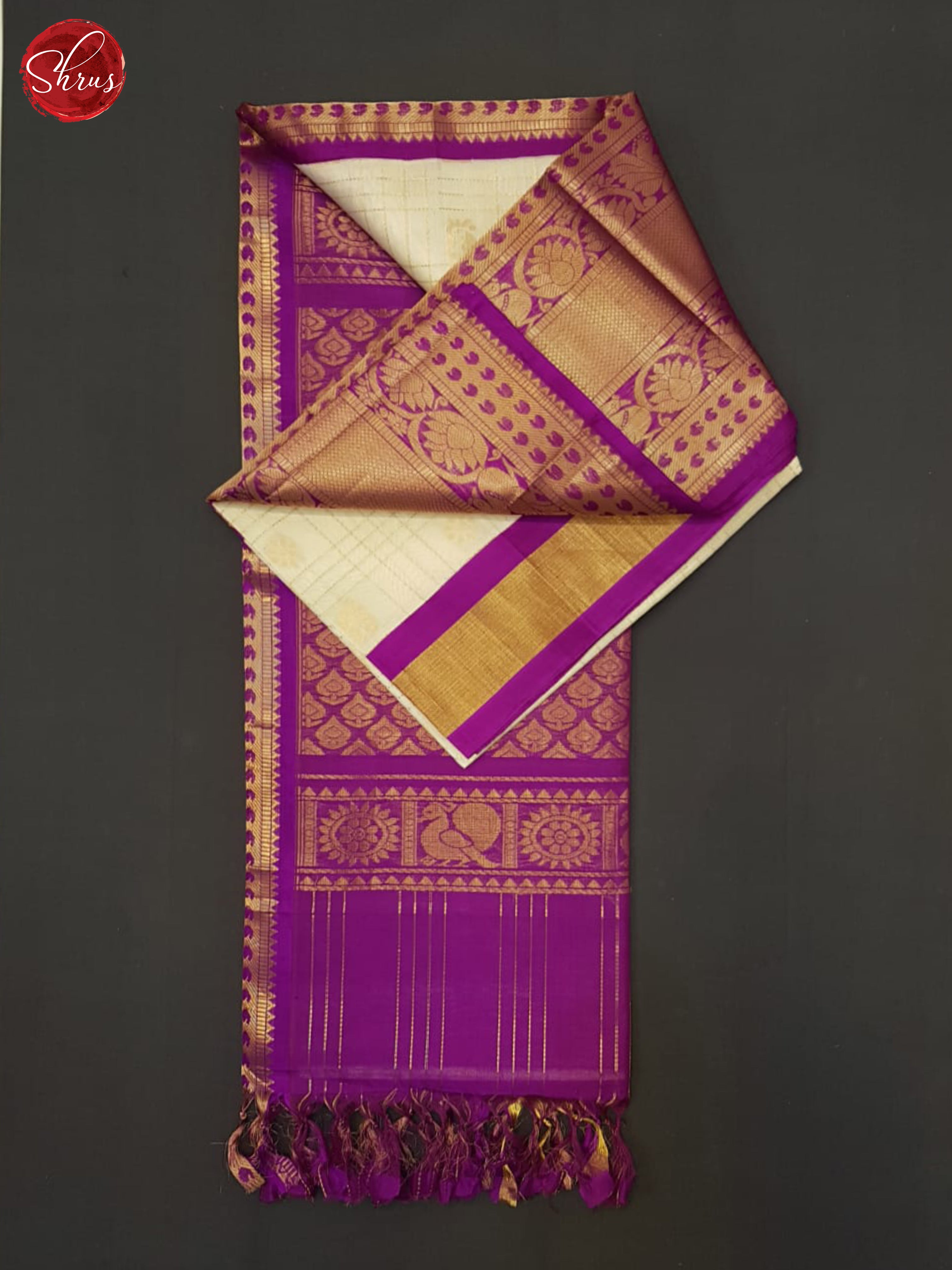 BHS26005 - Silk Cotton Saree - Shop on ShrusEternity.com