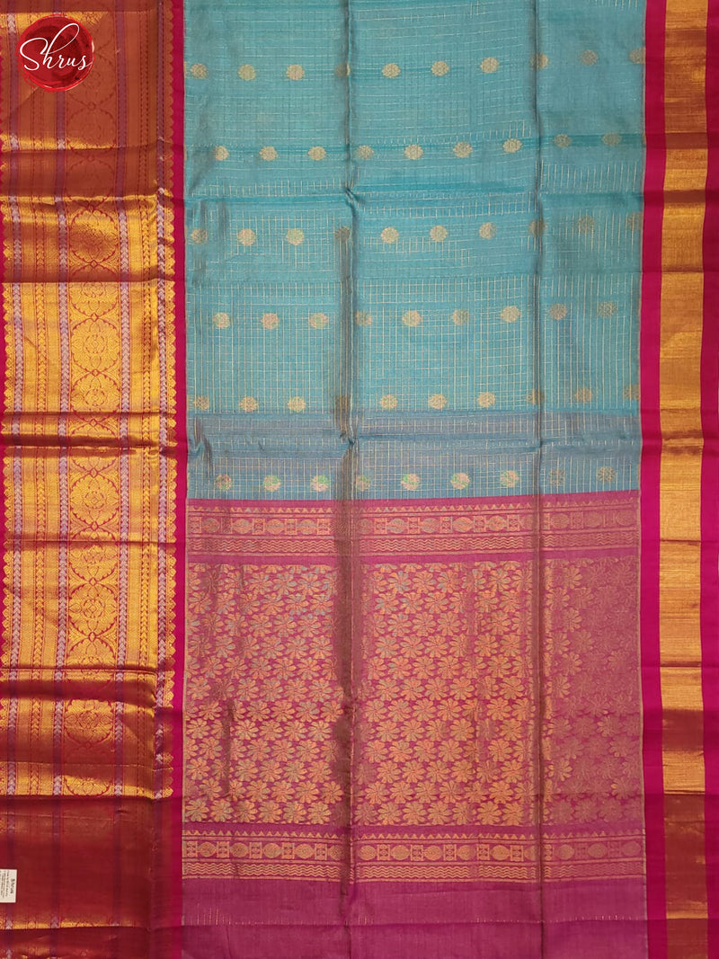 BHS26009 - Silk Cotton Saree - Shop on ShrusEternity.com