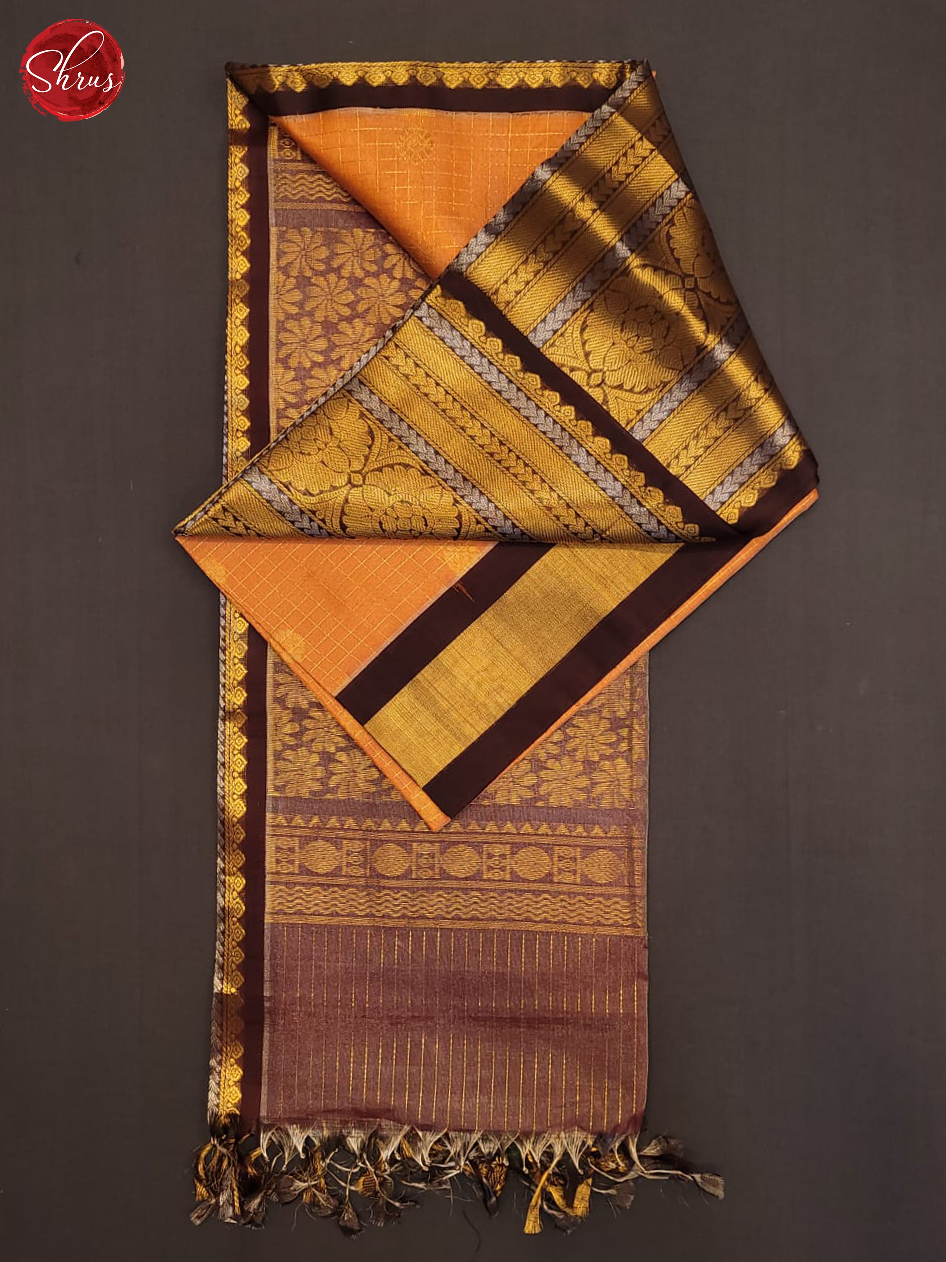 BHS26011 - Silk Cotton Saree - Shop on ShrusEternity.com