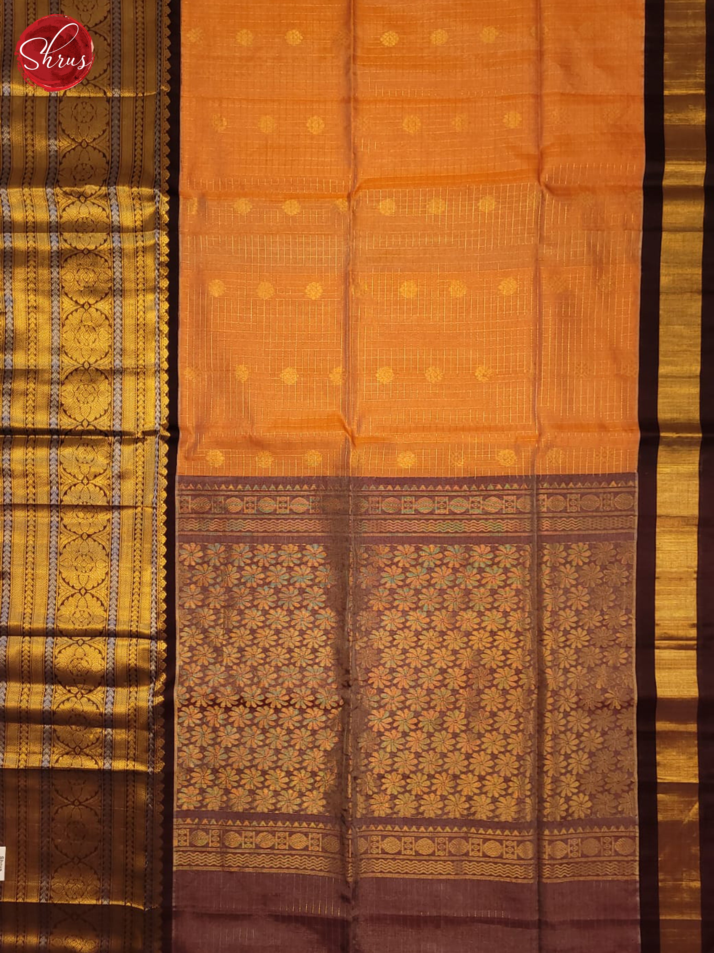 BHS26011 - Silk Cotton Saree - Shop on ShrusEternity.com