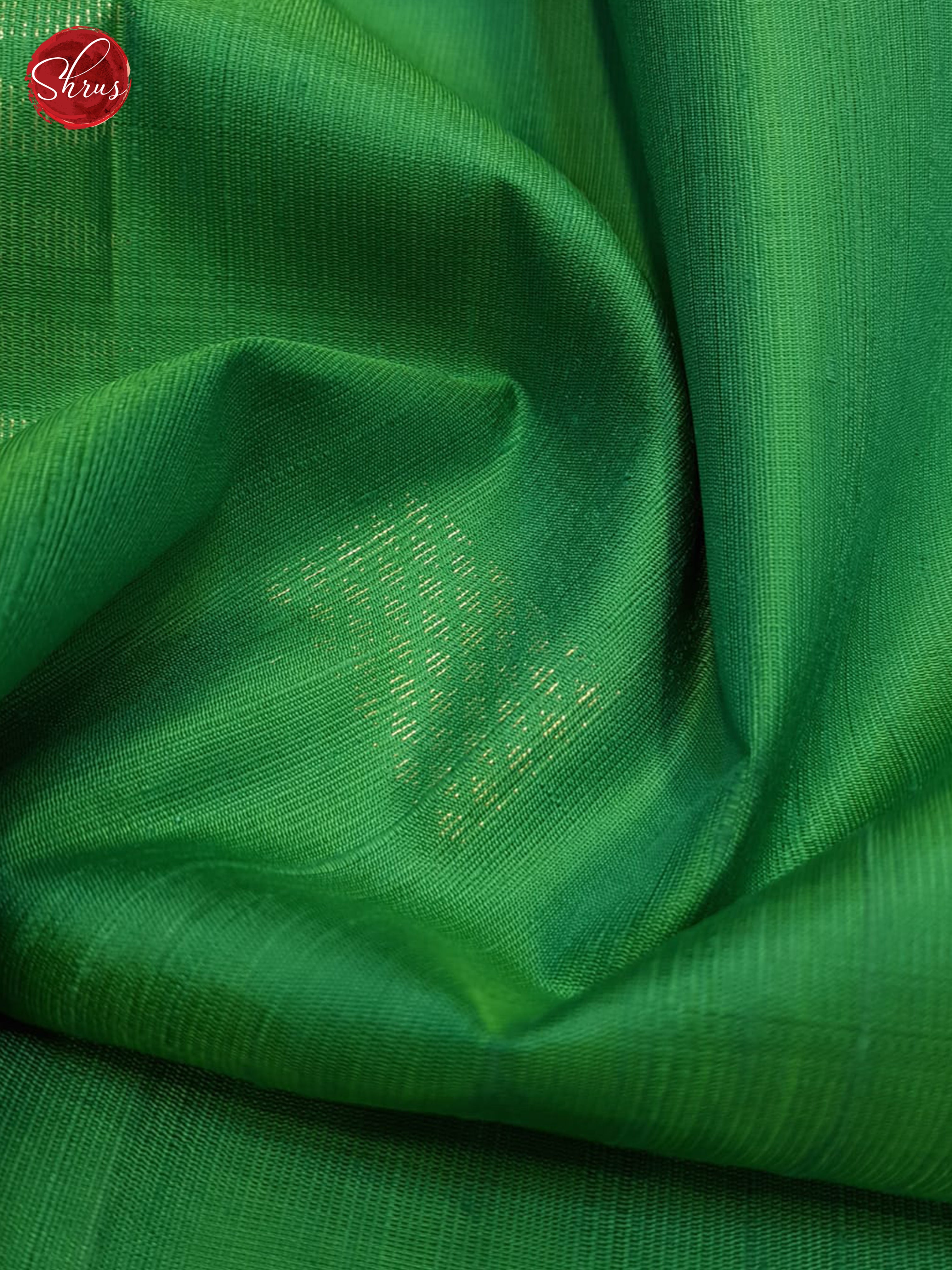 Green(Single tone)-Soft Silk saree - Shop on ShrusEternity.com