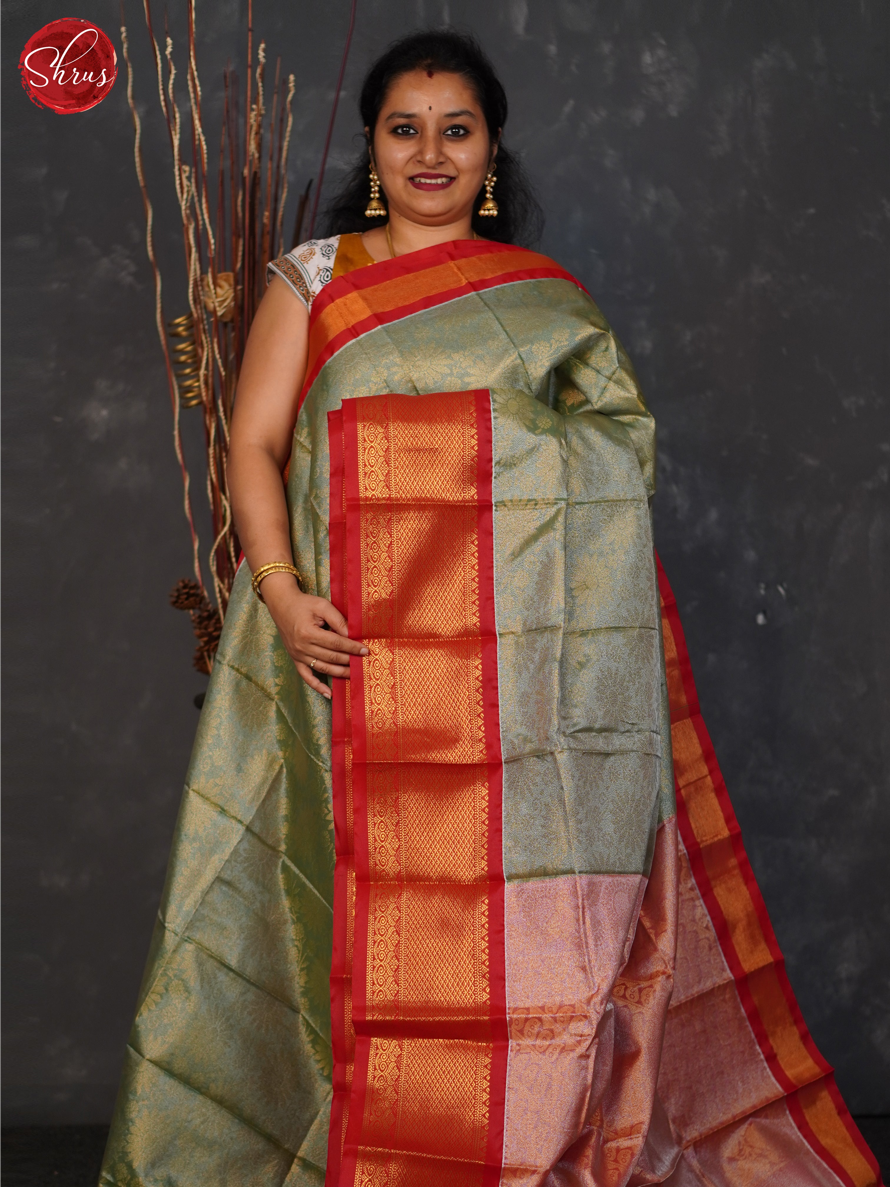 Buy DHANSHVI Women Blue Silk, Cotton Uppada Tissue Saree With Single Pearl  Blouse Unstitched (5.5 Mtr) Online at Best Prices in India - JioMart.