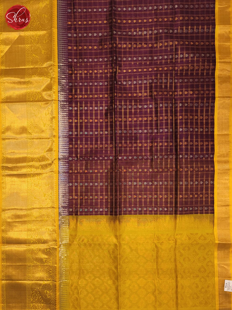 BHS26450 - Silk Cotton Saree - Shop on ShrusEternity.com