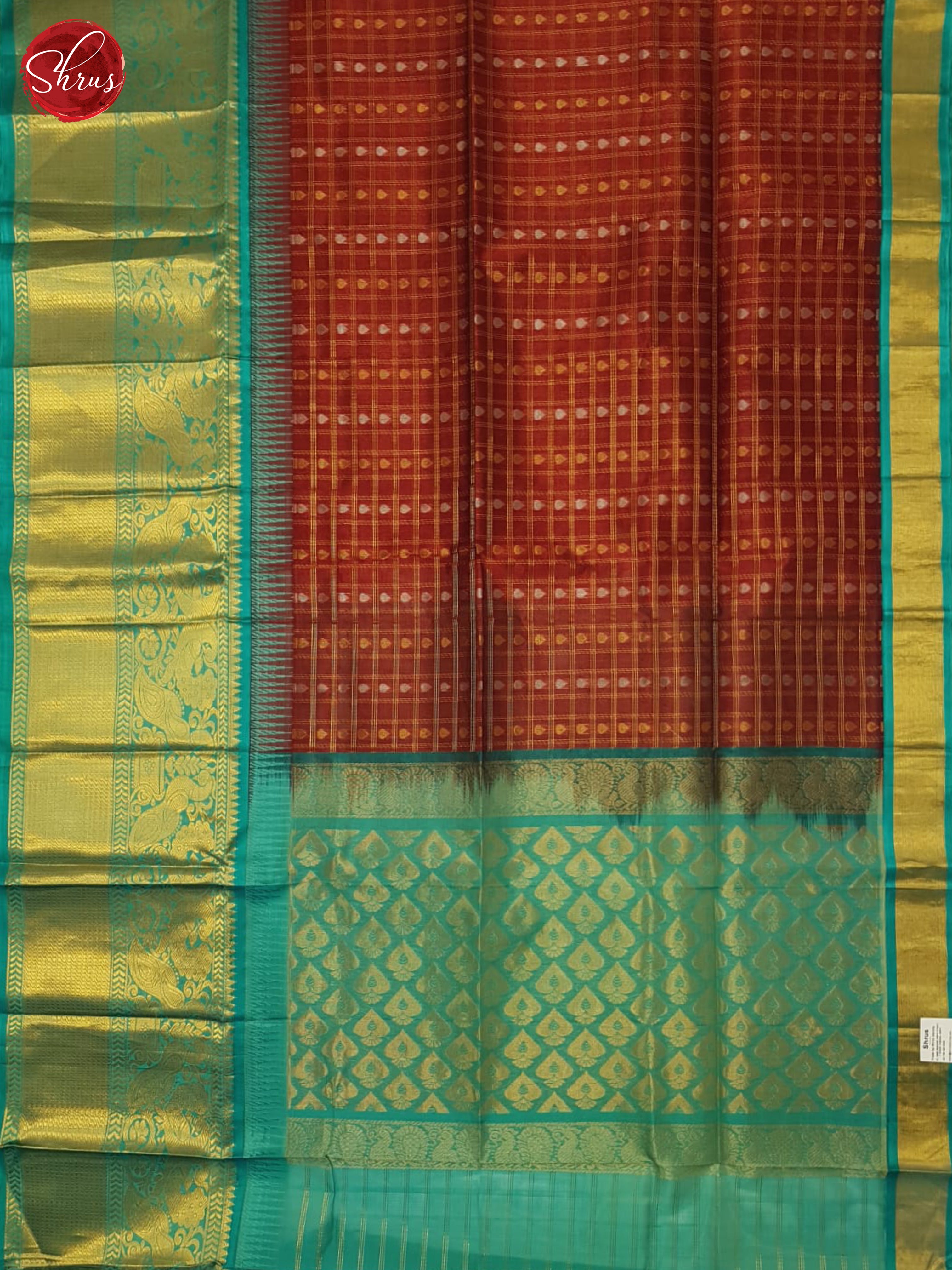 BHS26470 - Silk Cotton Saree - Shop on ShrusEternity.com