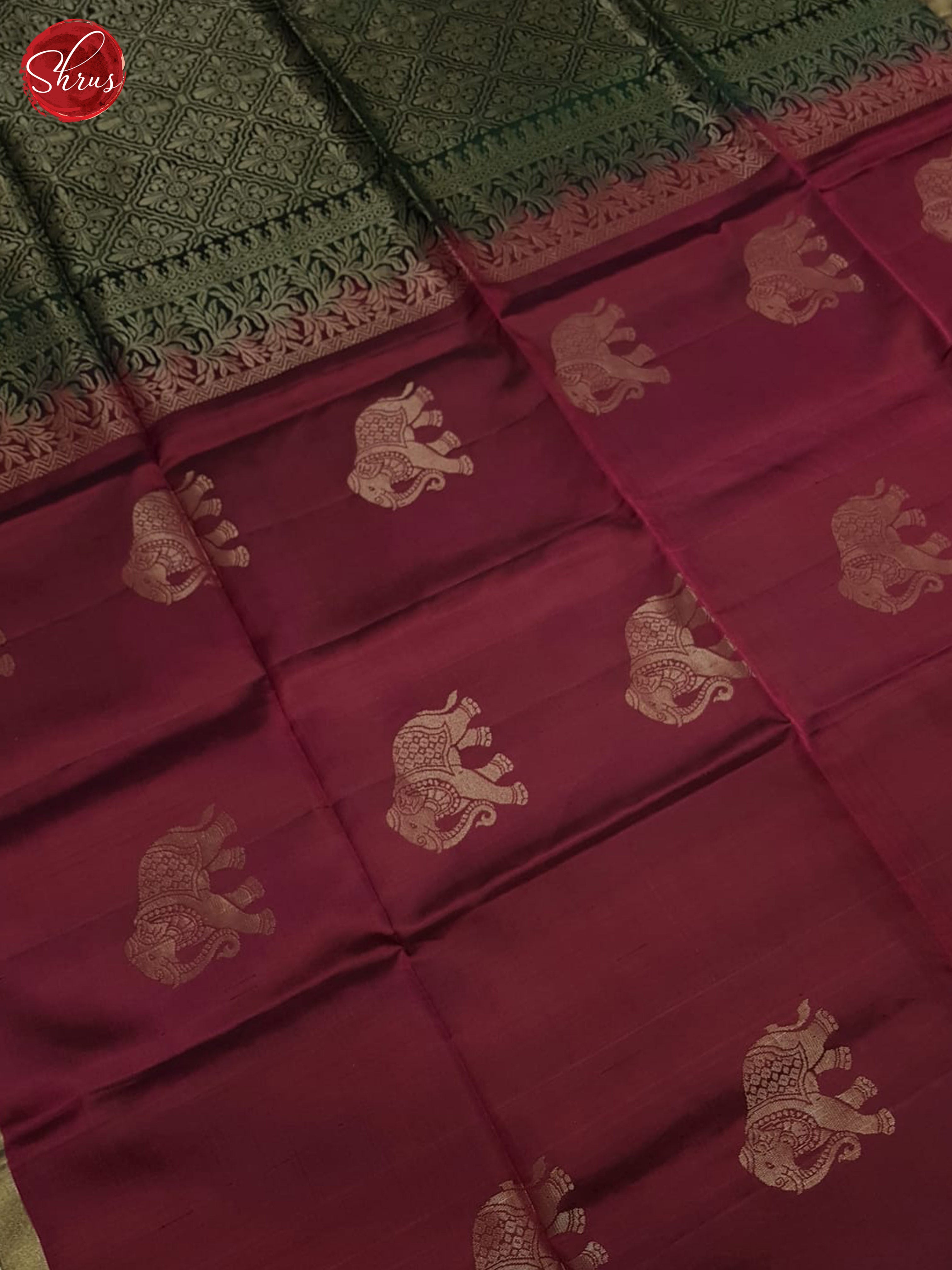 BHS28032 - Soft Silk Saree - Shop on ShrusEternity.com