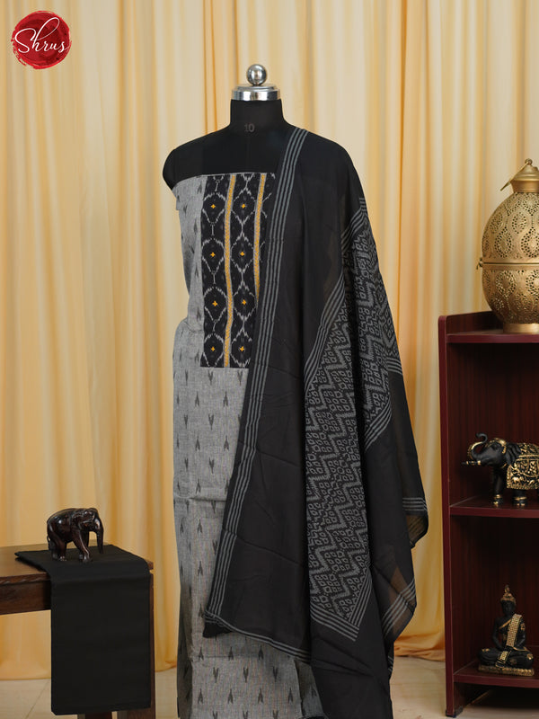 Grey & black - Cotton salwar - Shop on ShrusEternity.com