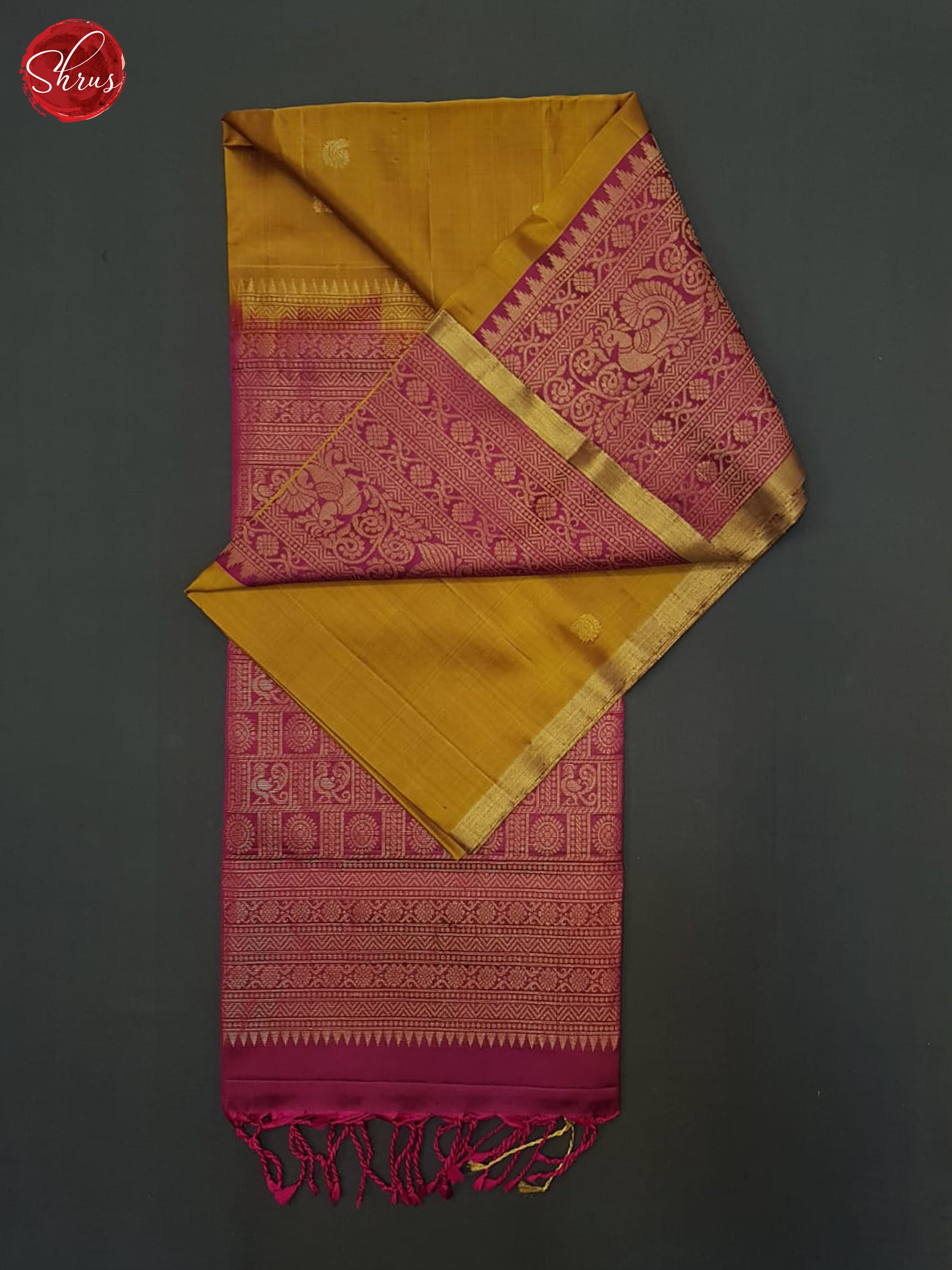 BIS13015 - Soft silk half pure Saree - Shop on ShrusEternity.com