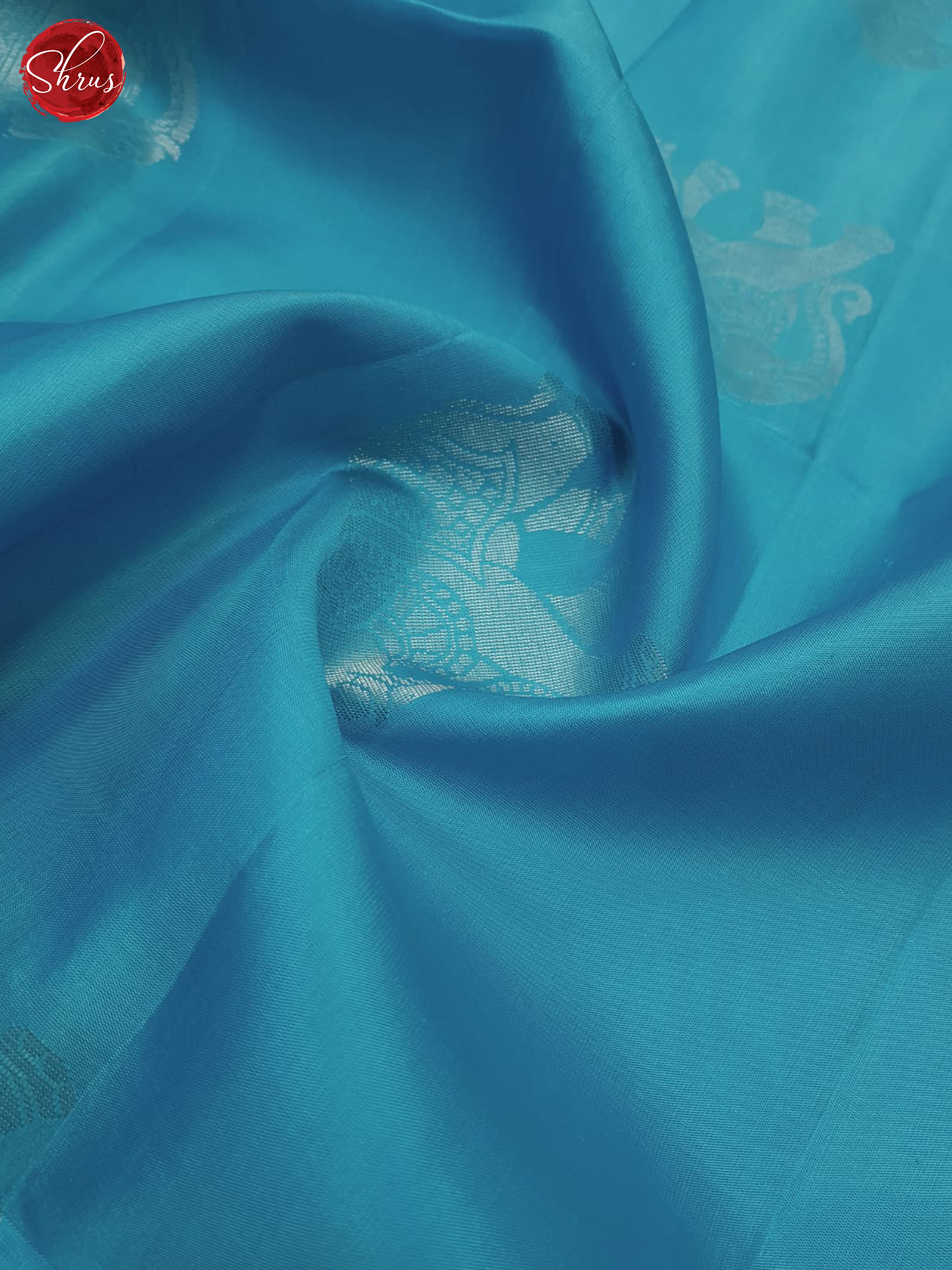 Blue & EggPlant - Soft silk Saree - Shop on ShrusEternity.com