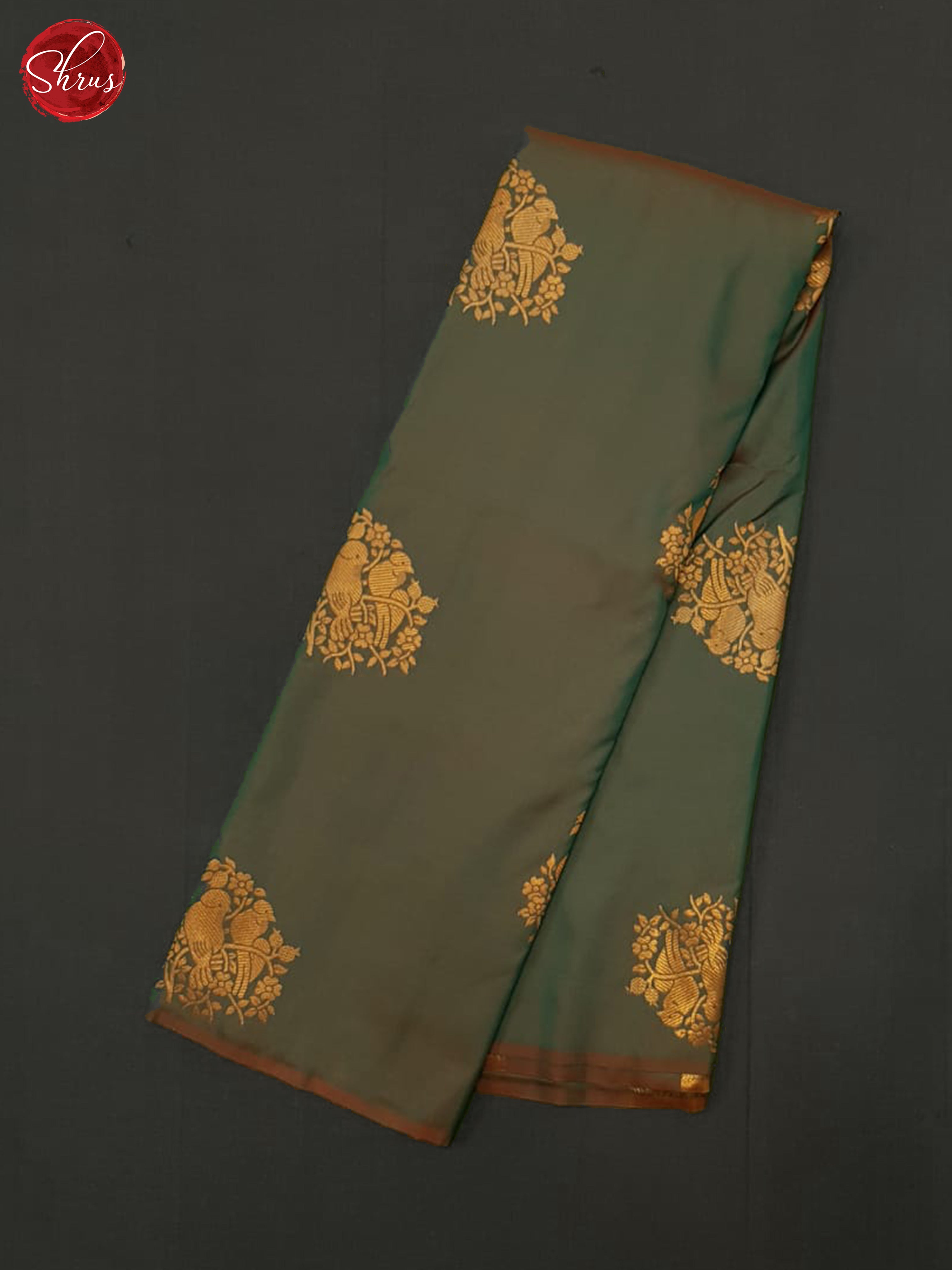 Green & Majenta Pink - Semi soft silk Saree - Shop on ShrusEternity.com