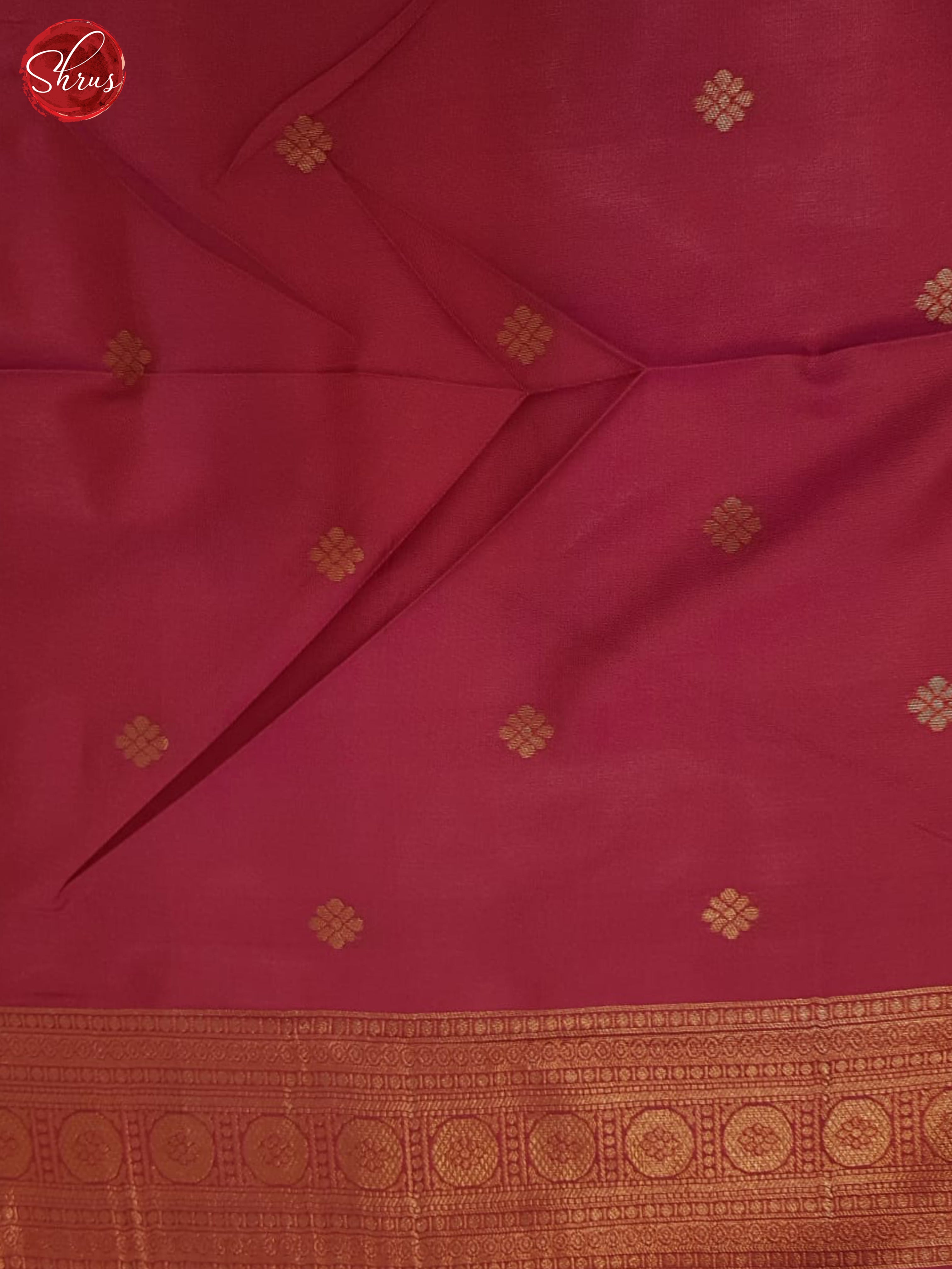 Double Shaded Green & Pink - Semi soft silk Saree - Shop on ShrusEternity.com