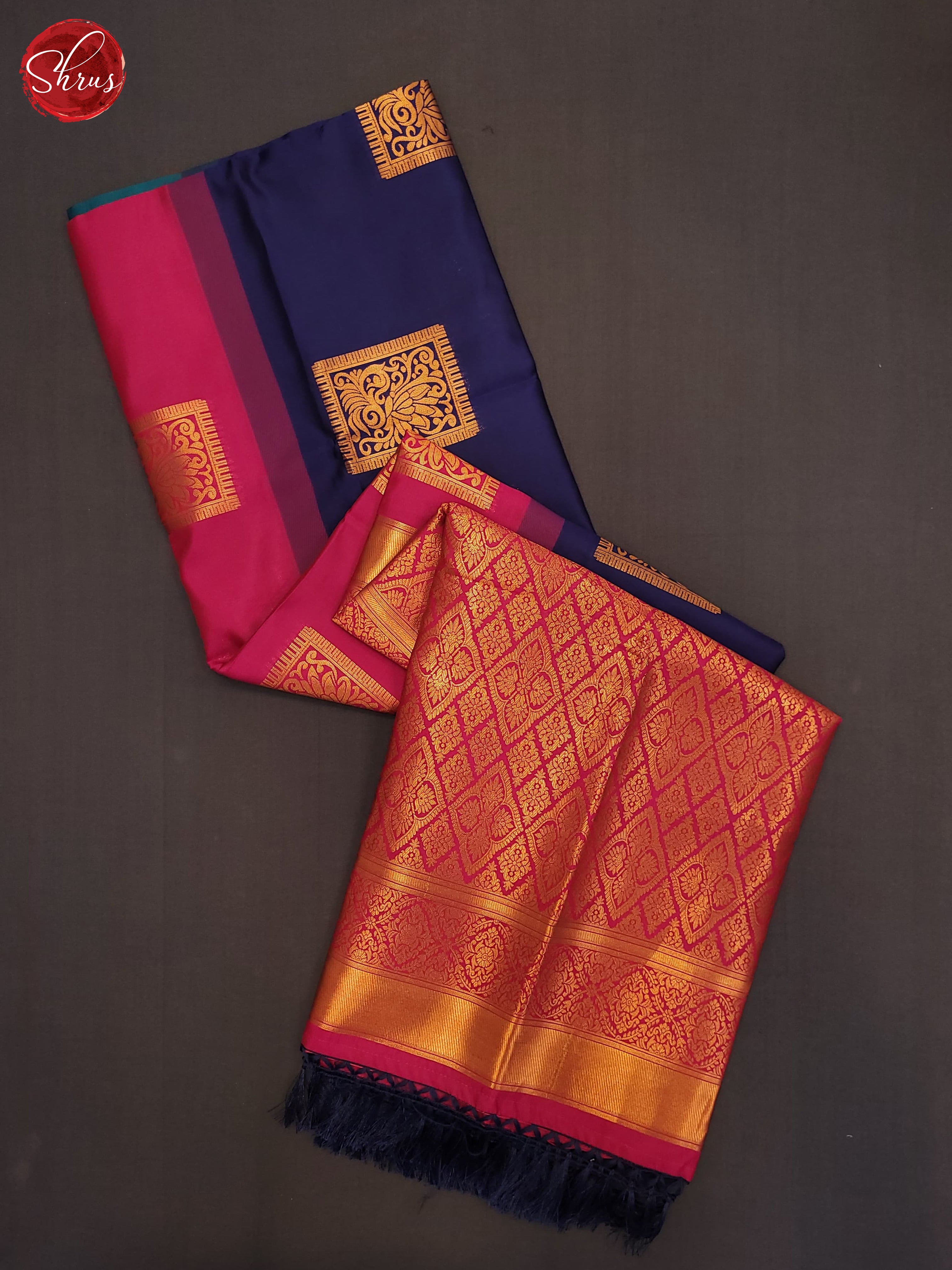 BIS15135 - Semi Softsilk Saree - Shop on ShrusEternity.com