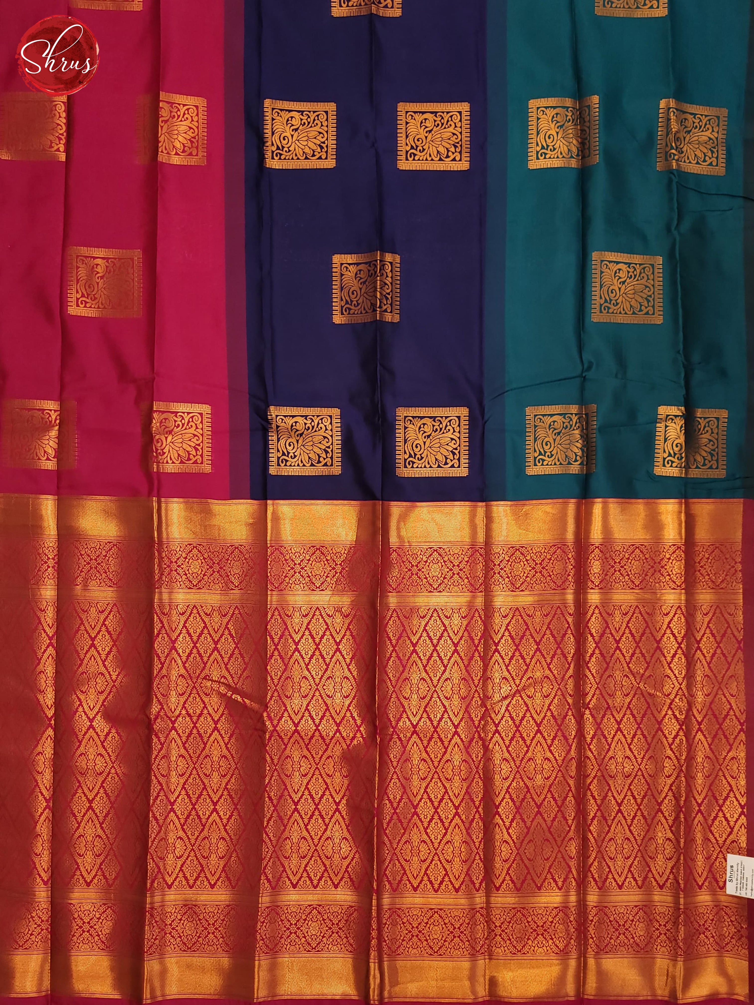 BIS15135 - Semi Softsilk Saree - Shop on ShrusEternity.com