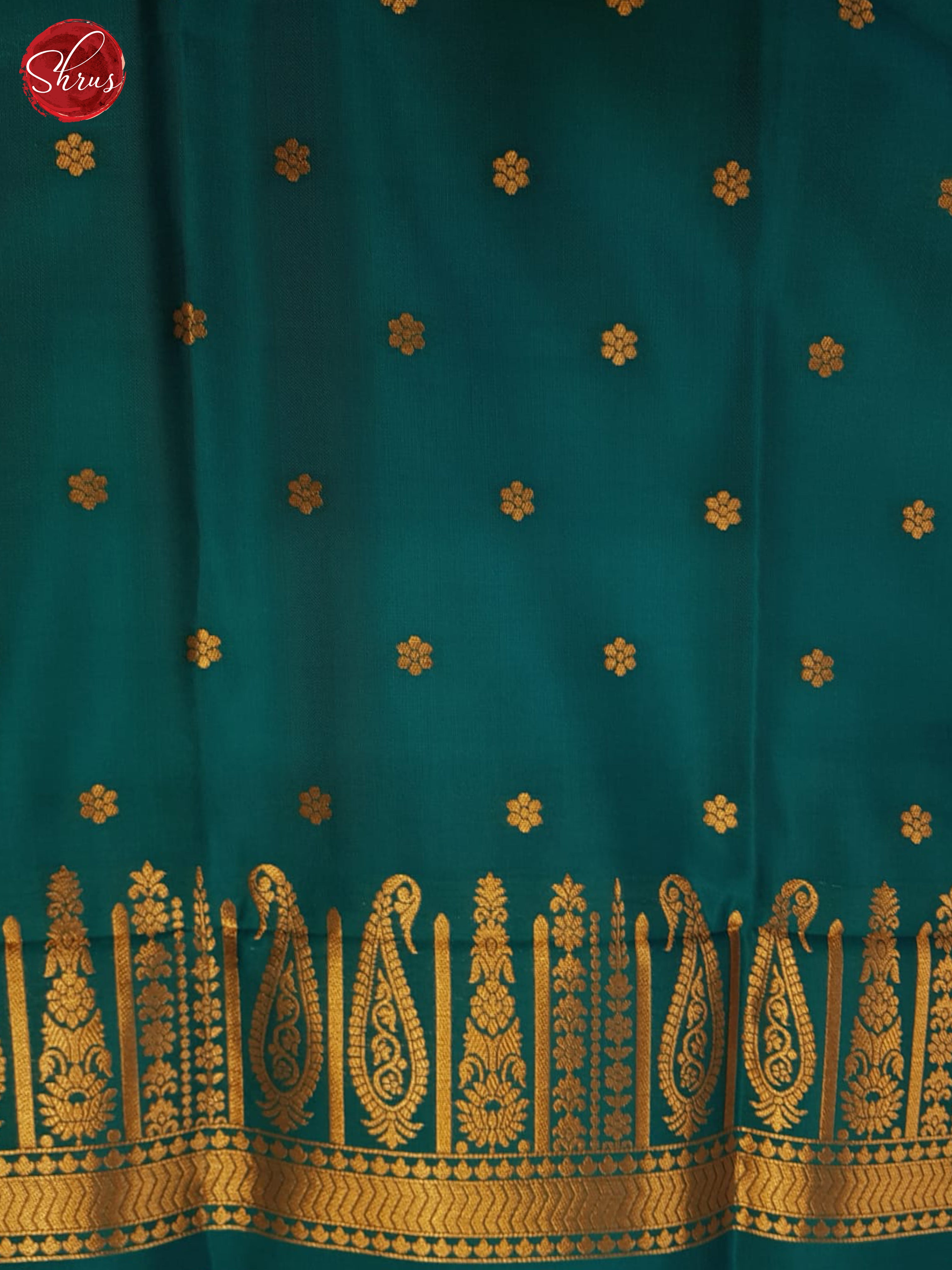 Wine And Green-Semi soft silk saree - Shop on ShrusEternity.com