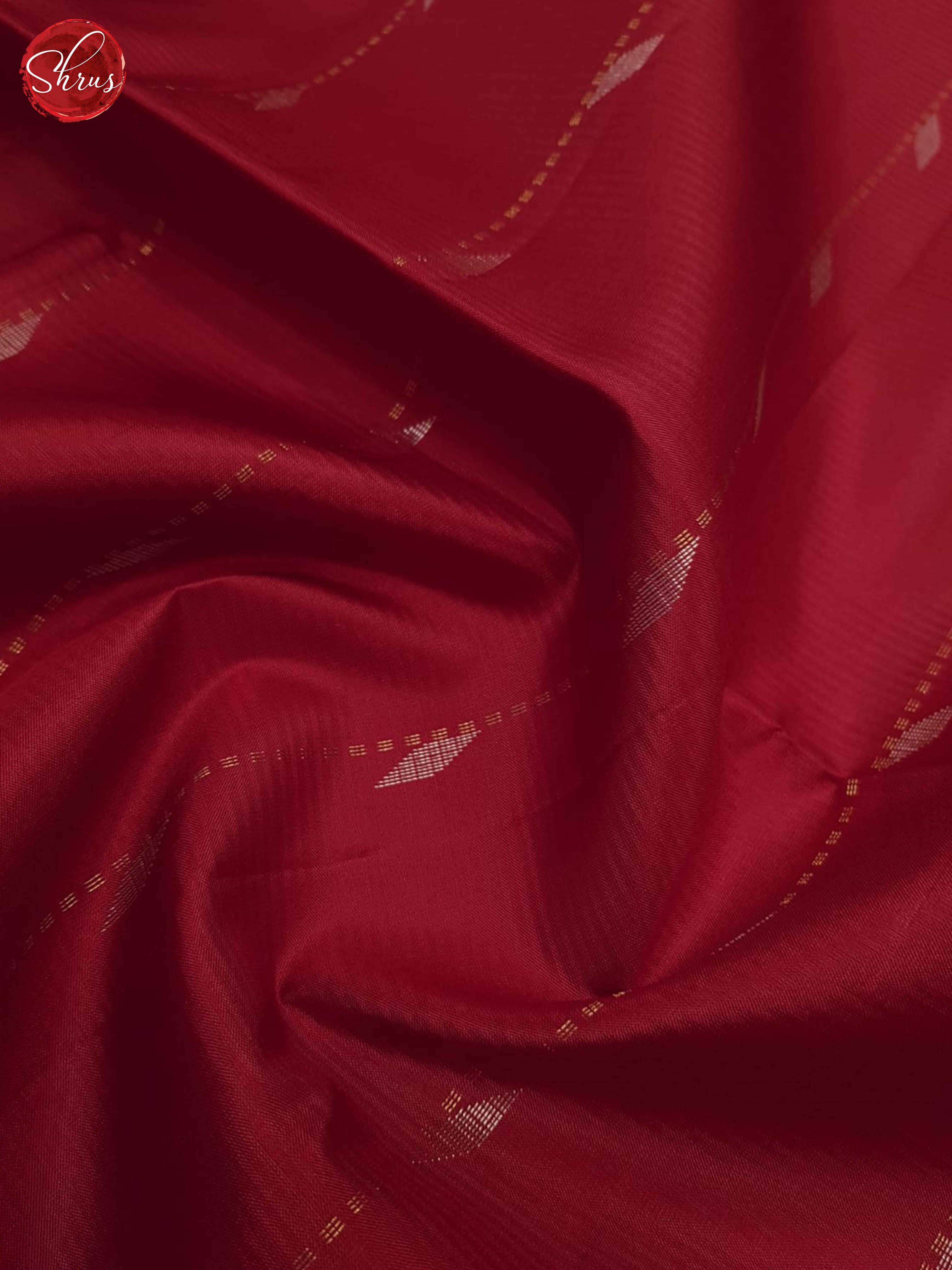 Red And Green-Soft silk saree - Shop on ShrusEternity.com