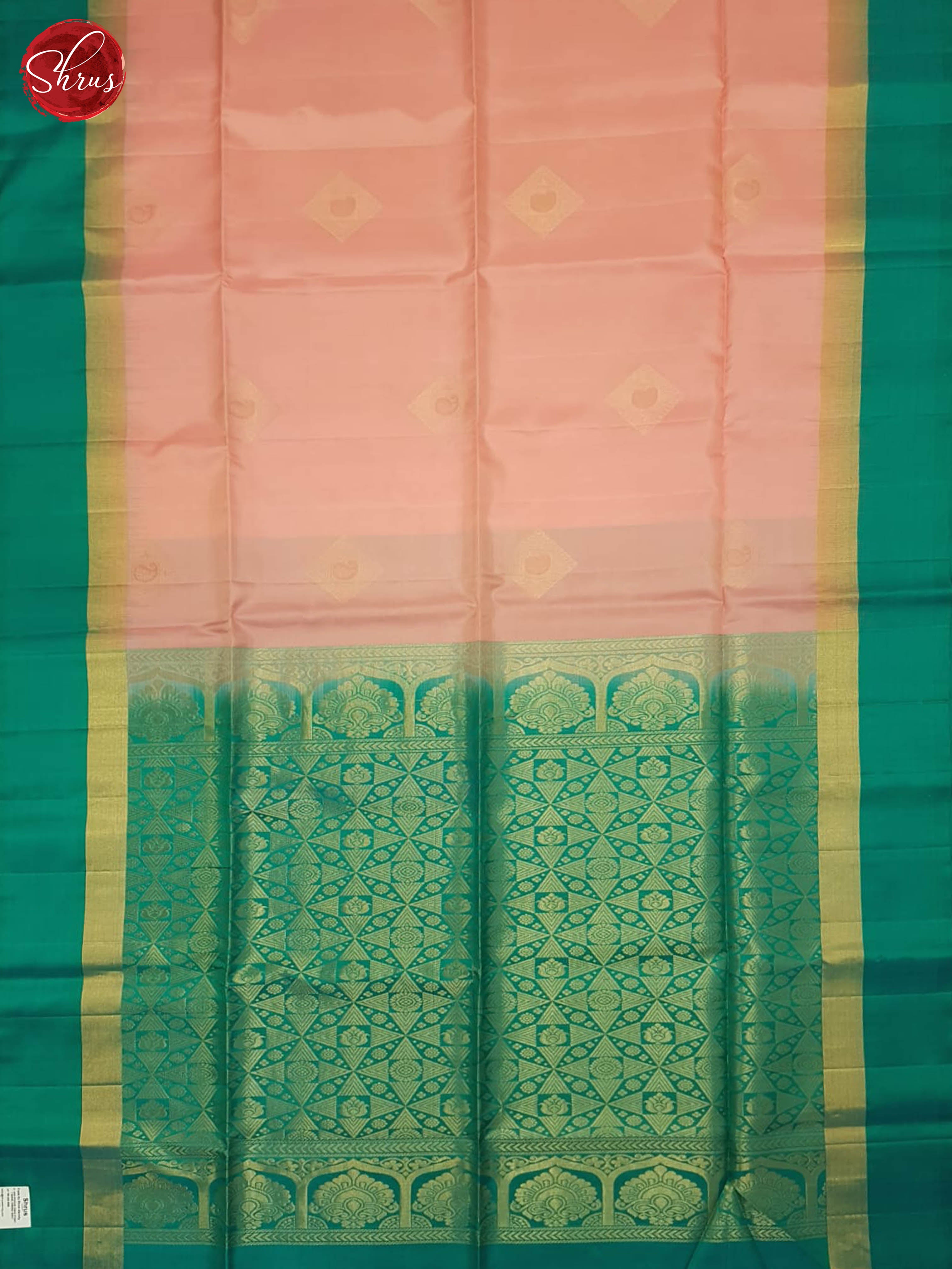 Pink And Green-Soft Silk Saree - Shop on ShrusEternity.com