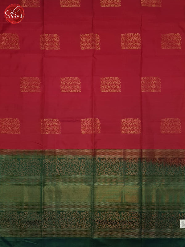 Rani Pink & Green - Soft silk Saree - Shop on ShrusEternity.com