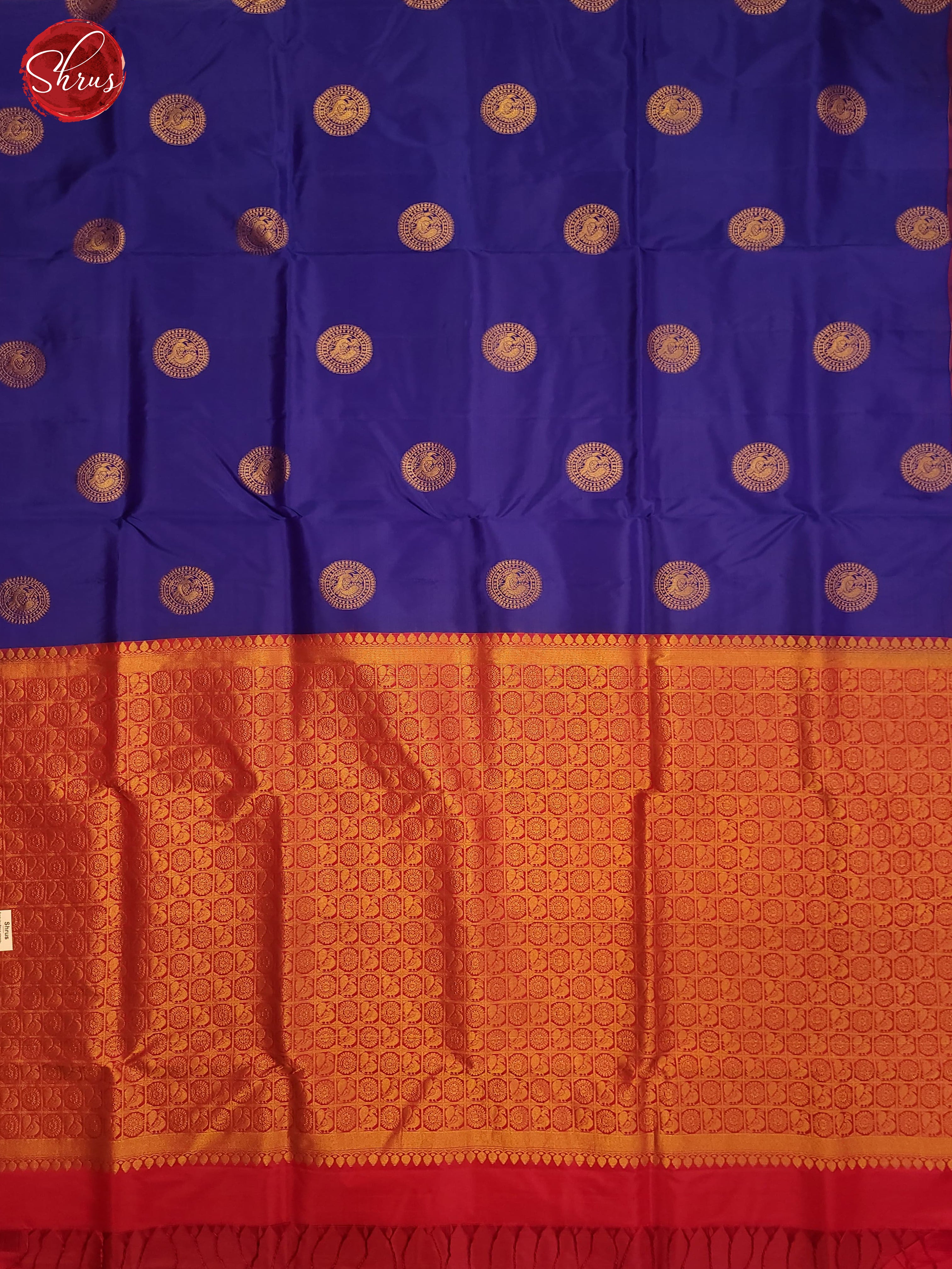 BIS25159 - Soft silk halfpure Saree - Shop on ShrusEternity.com