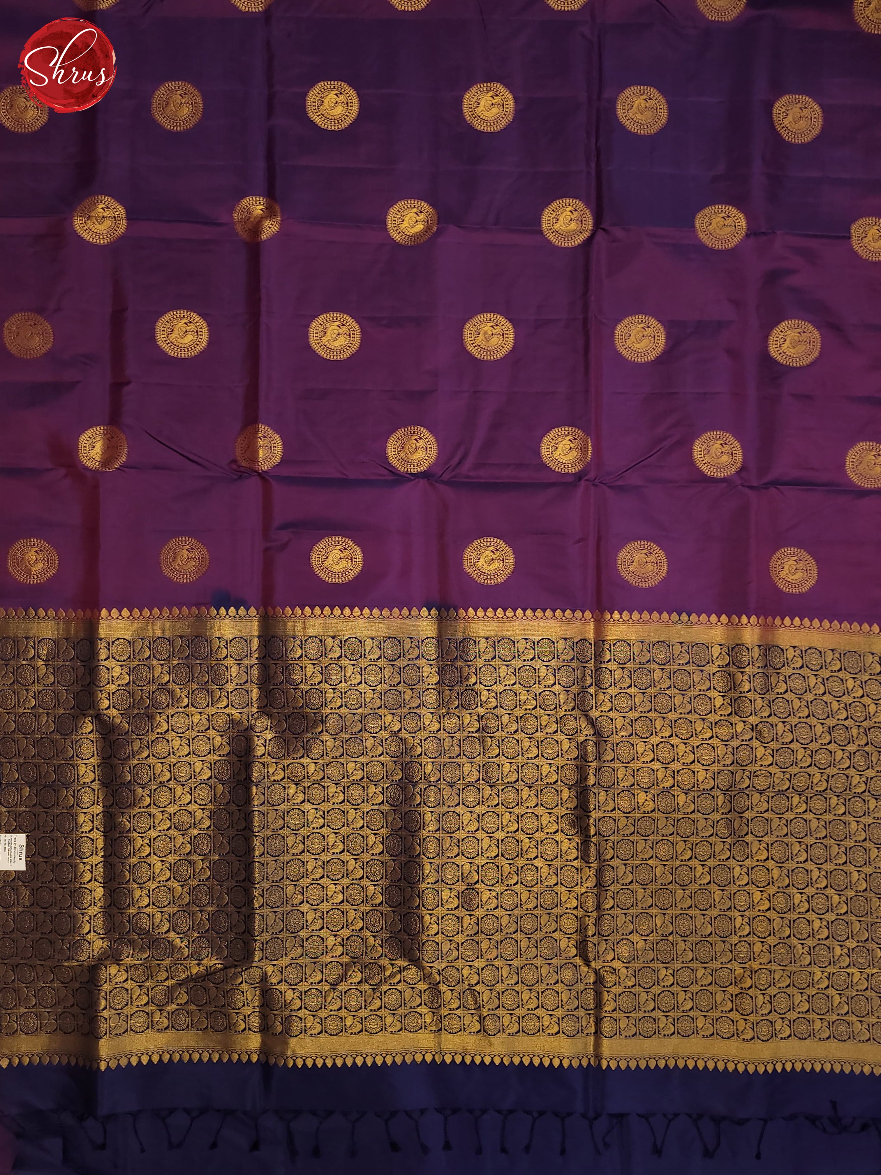 BIS25163 - Soft silk halfpure Saree - Shop on ShrusEternity.com