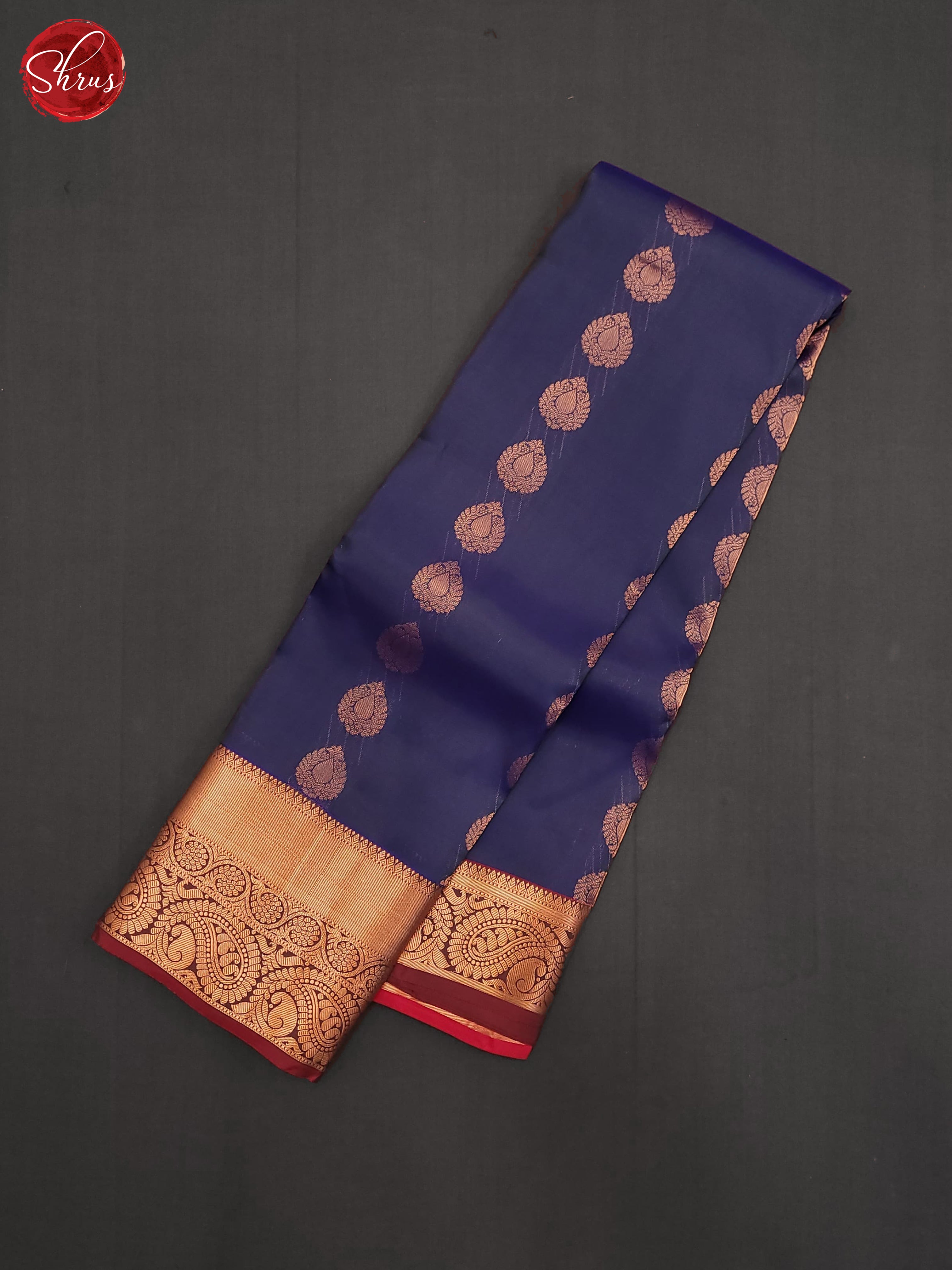 BIS25188 - Kanchipuram halfpure Saree - Shop on ShrusEternity.com