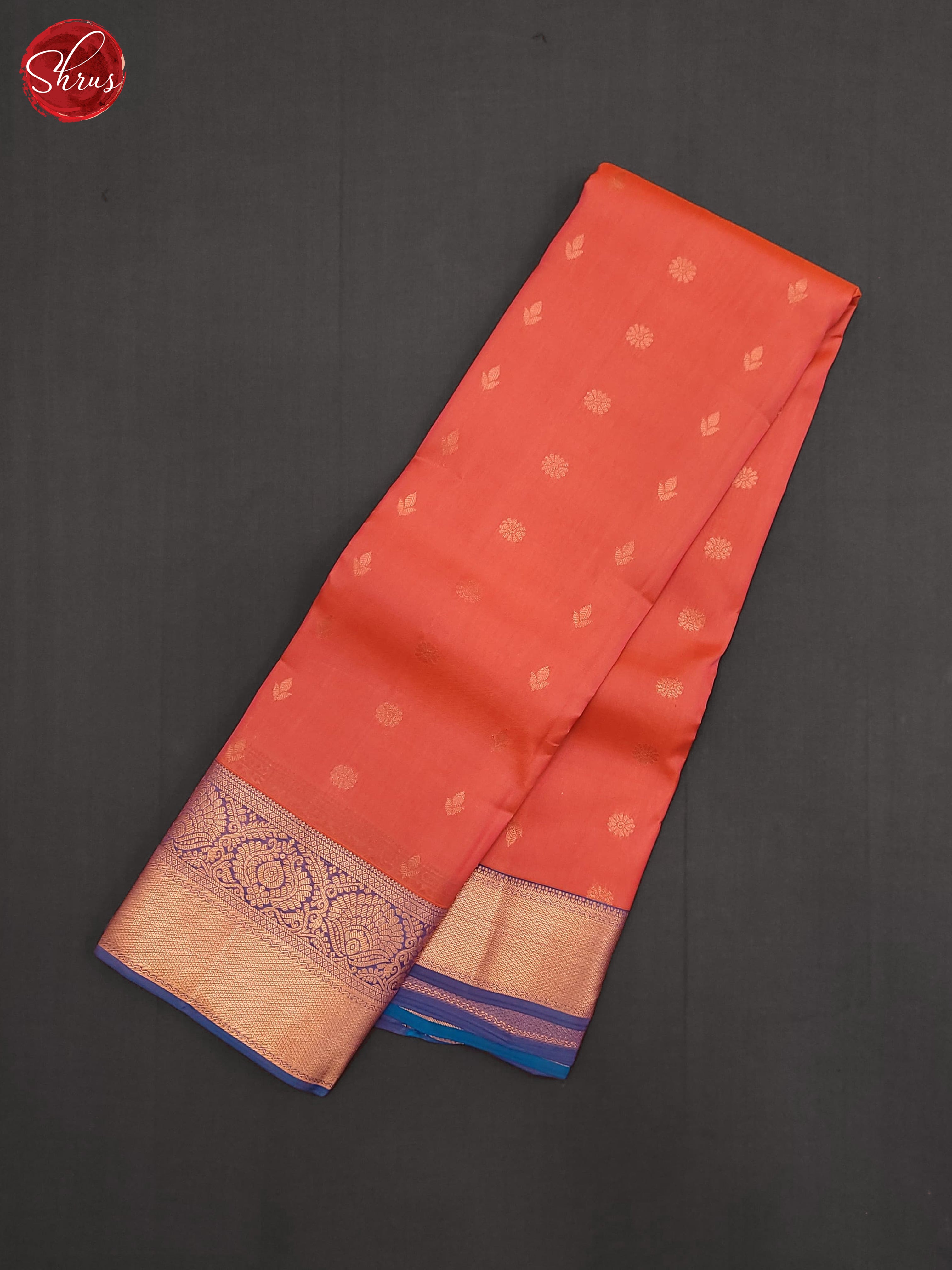 BIS25221 - Kanchipuram halfpure Saree - Shop on ShrusEternity.com