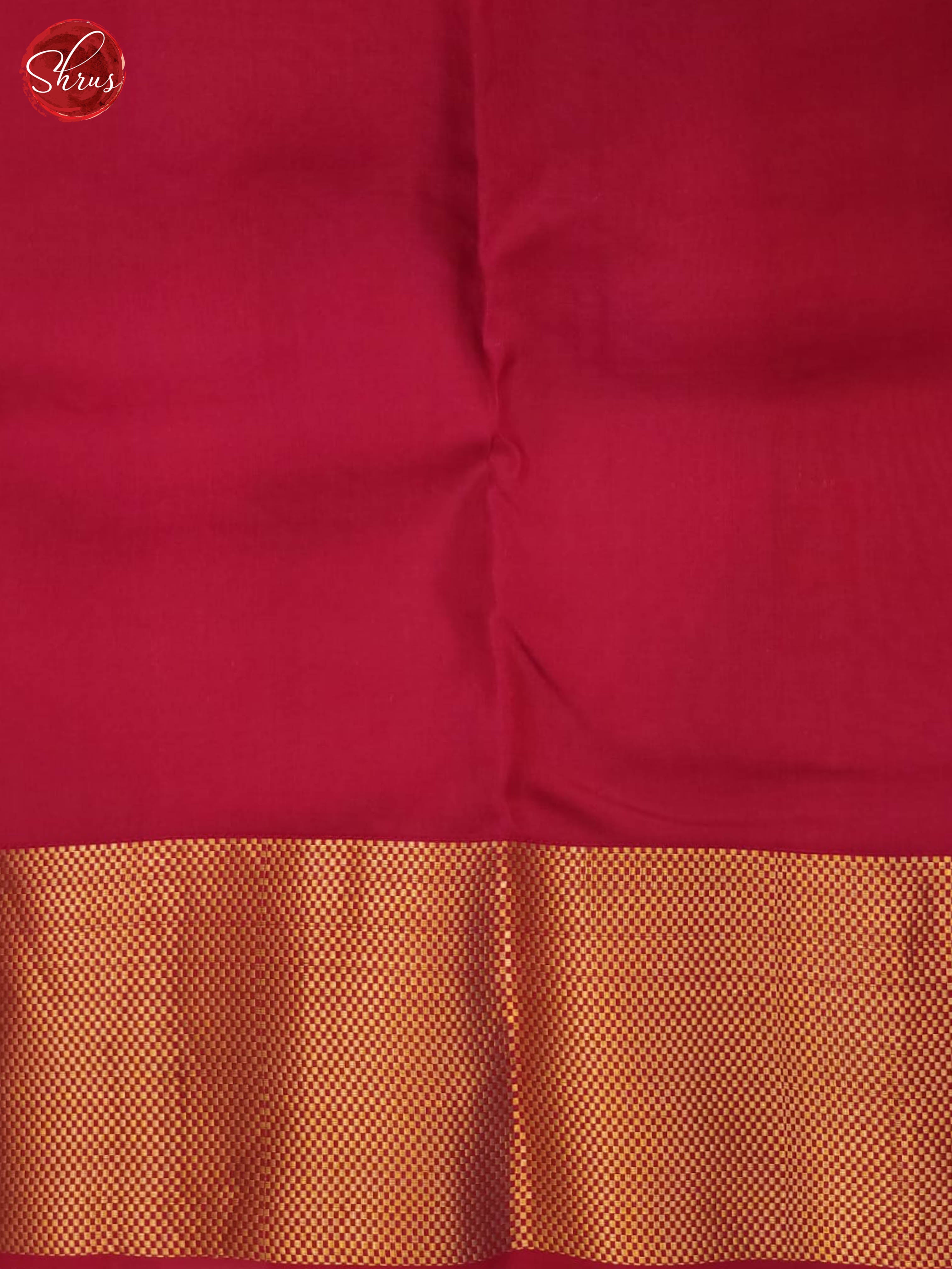 Green and pink- Kanchipuram half-pure Silk saree - Shop on ShrusEternity.com