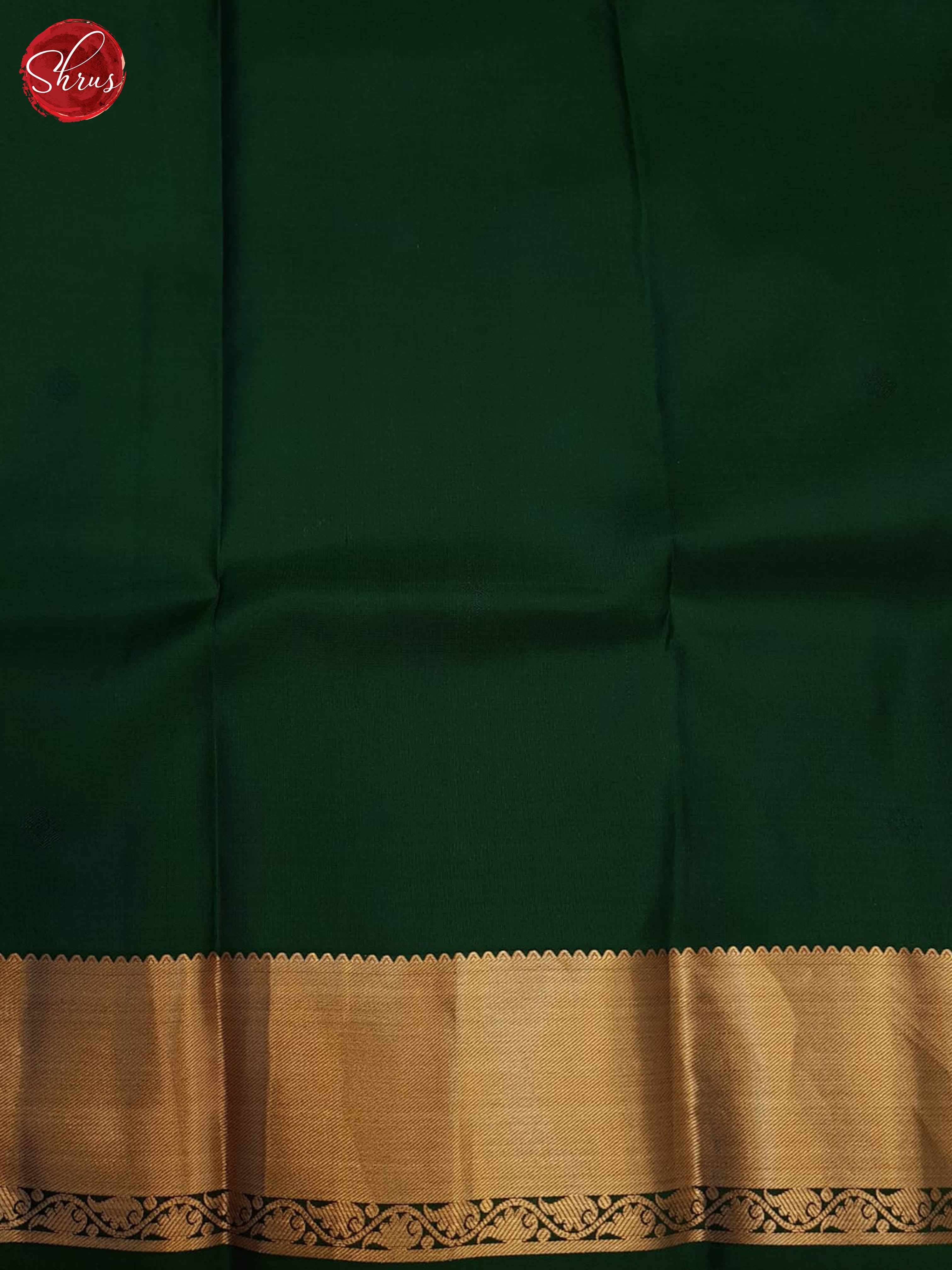 Blue And Green-Kanchipuram Silk saree - Shop on ShrusEternity.com