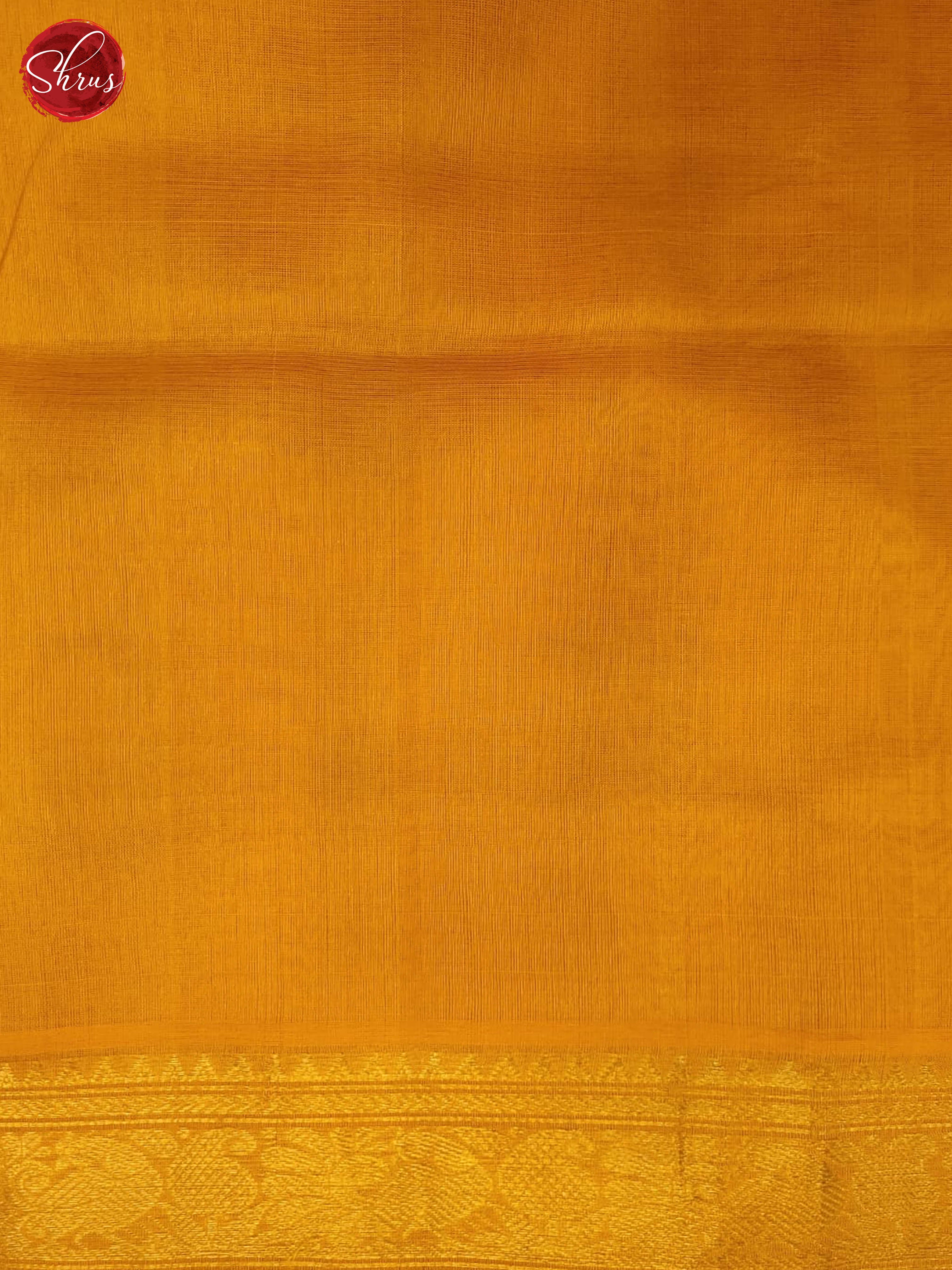 violet and yellow- Silk Cotton Saree - Shop on ShrusEternity.com