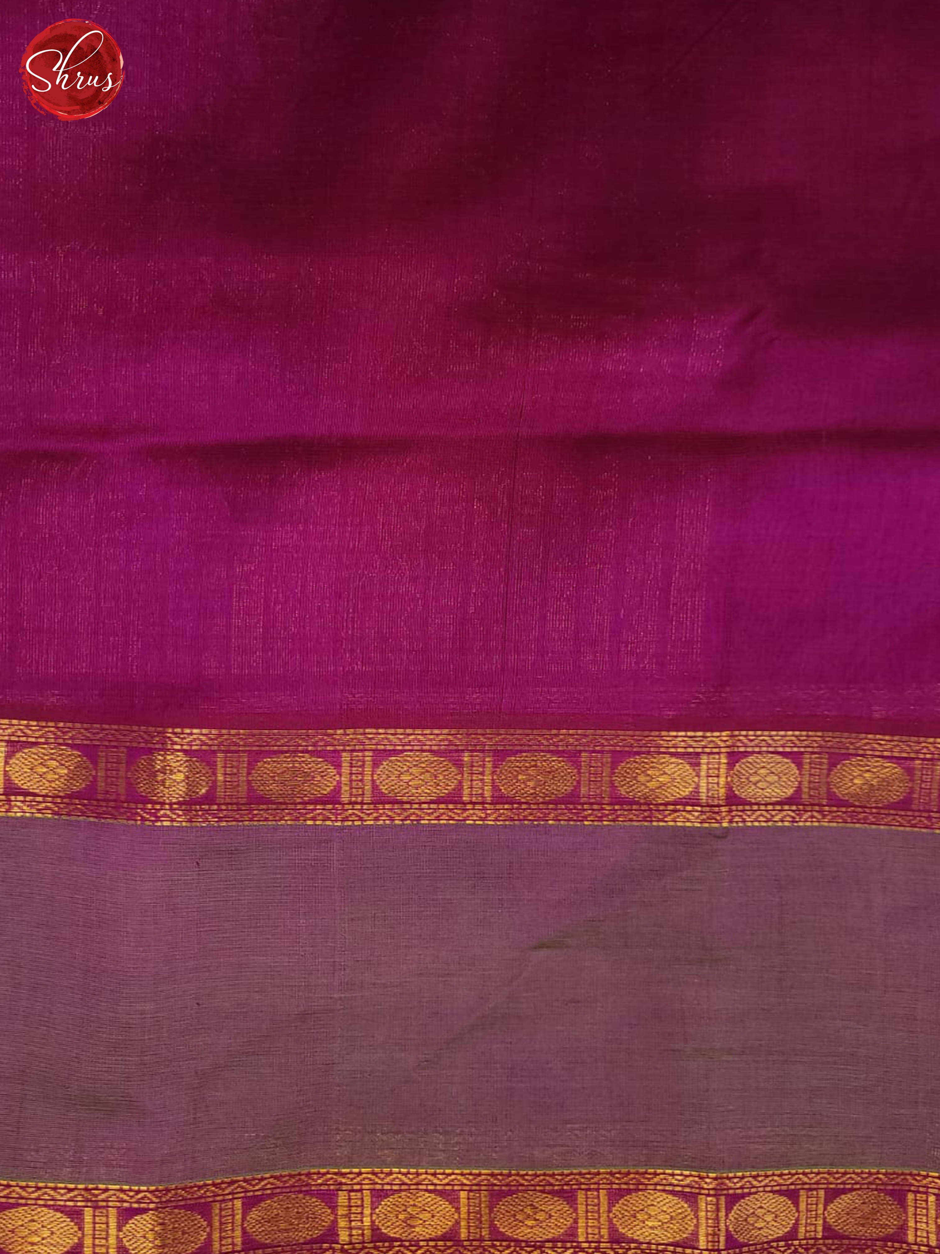 purple - Silk Cotton Saree - Shop on ShrusEternity.com