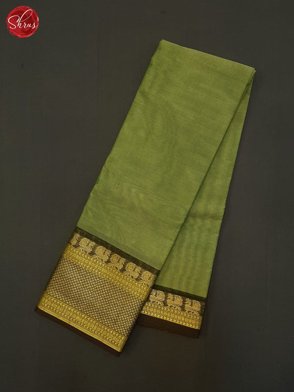 Green & Black- Chettinadu cotton Saree