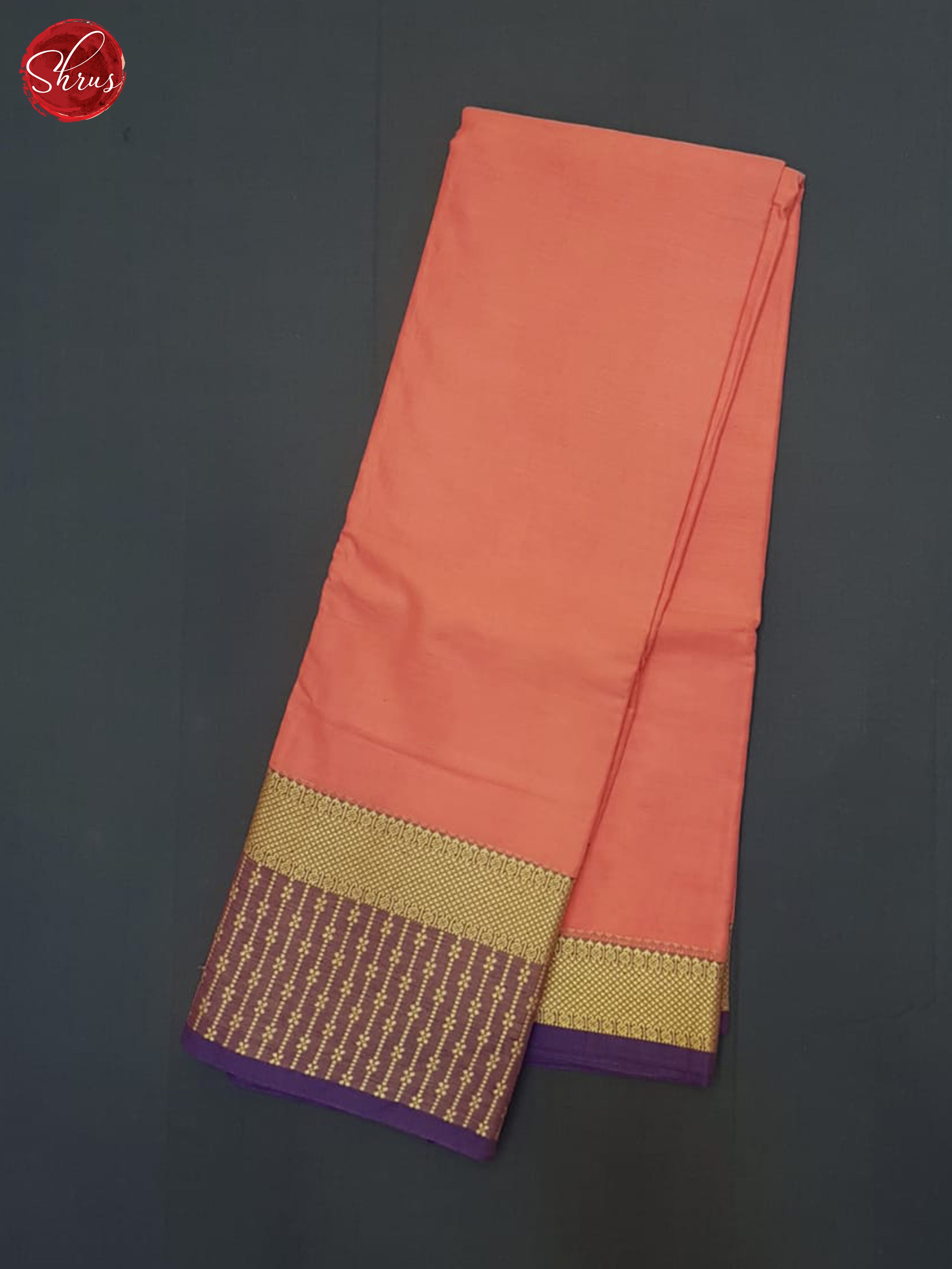 Pink And Purple- Chettinad Cotton Saree - Shop on ShrusEternity.com