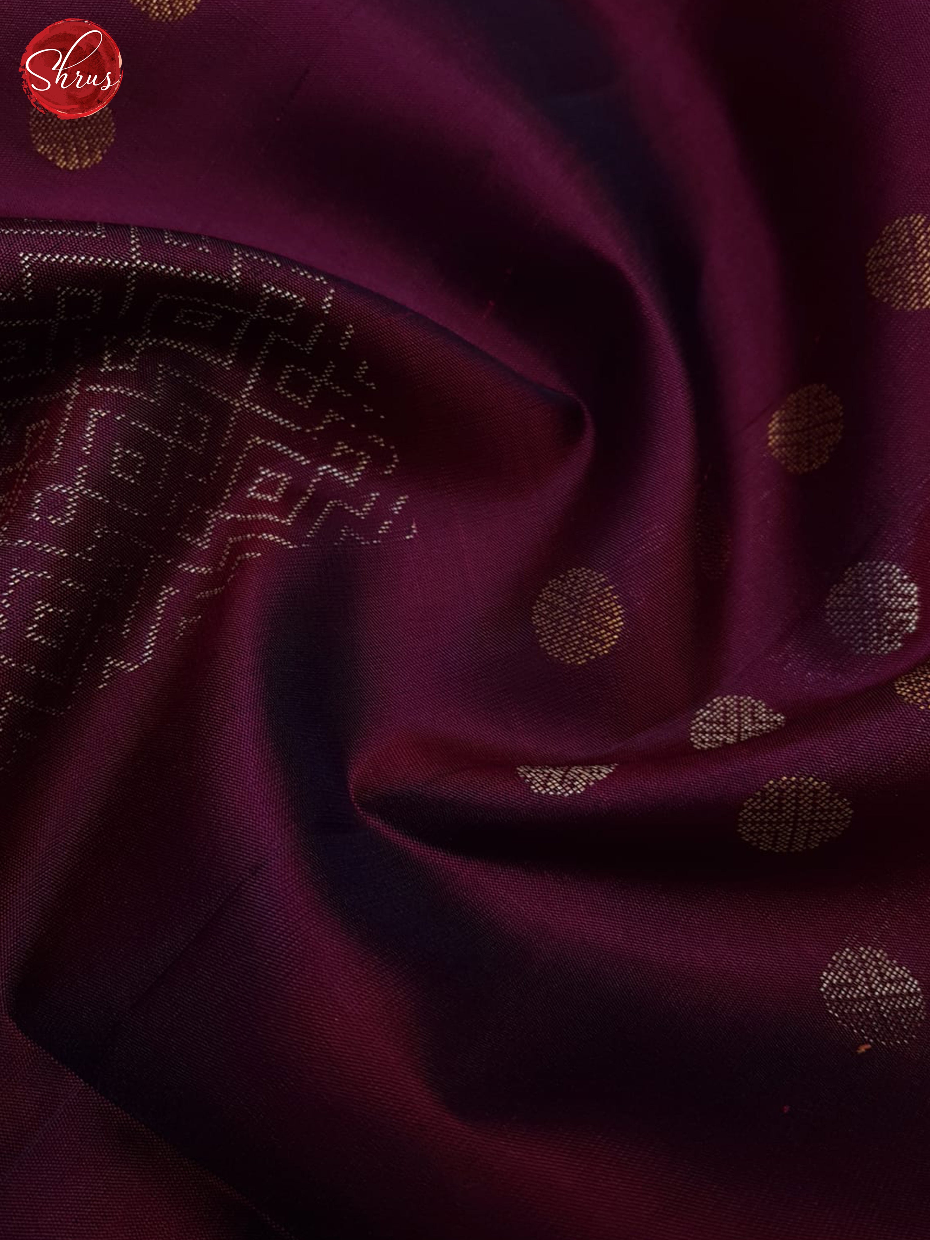 Wine & Pink - Soft Silk Saree - Shop on ShrusEternity.com