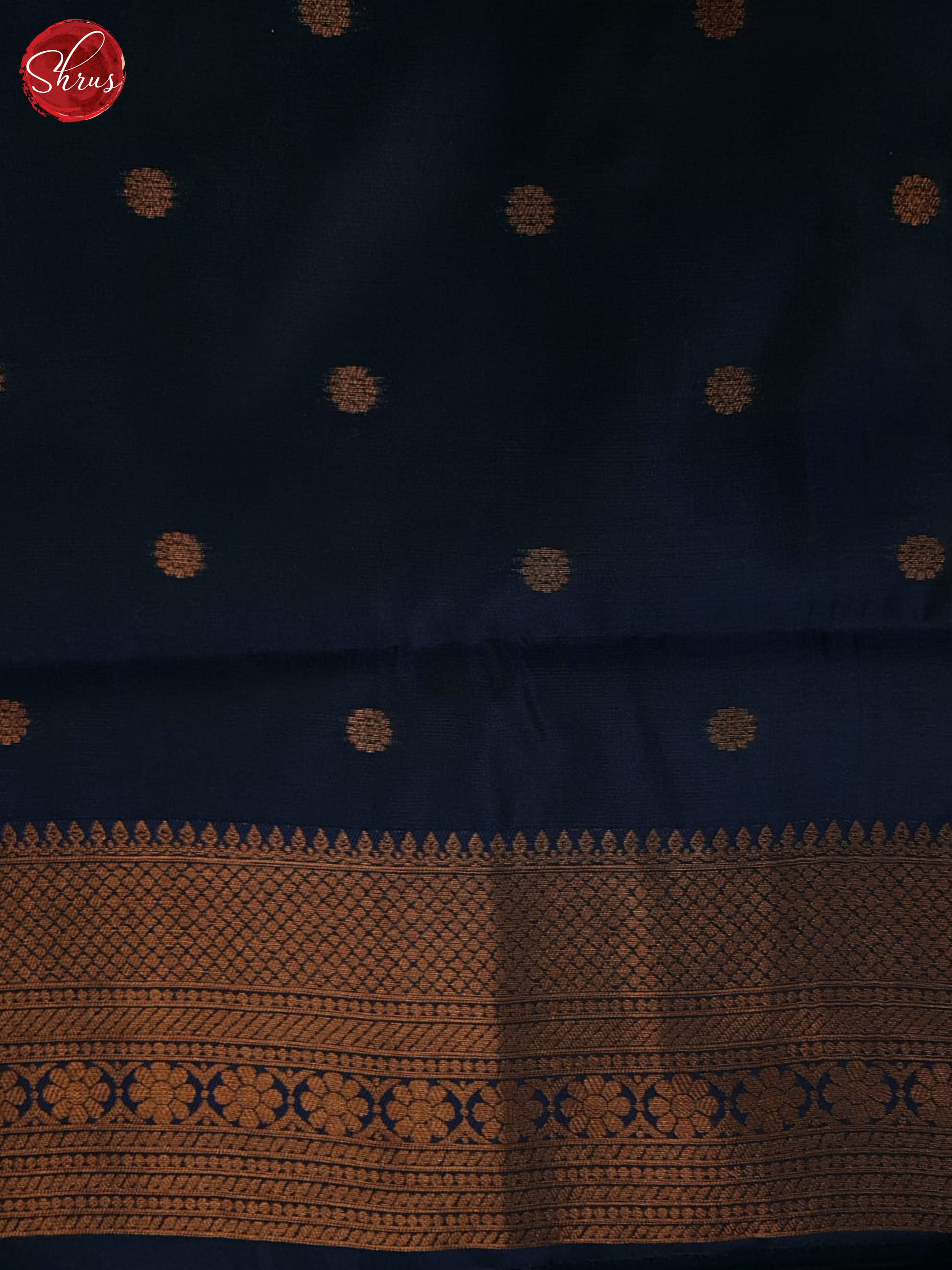 Peacock Green & Blue - Semi Kanchipuram Saree - Shop on ShrusEternity.com