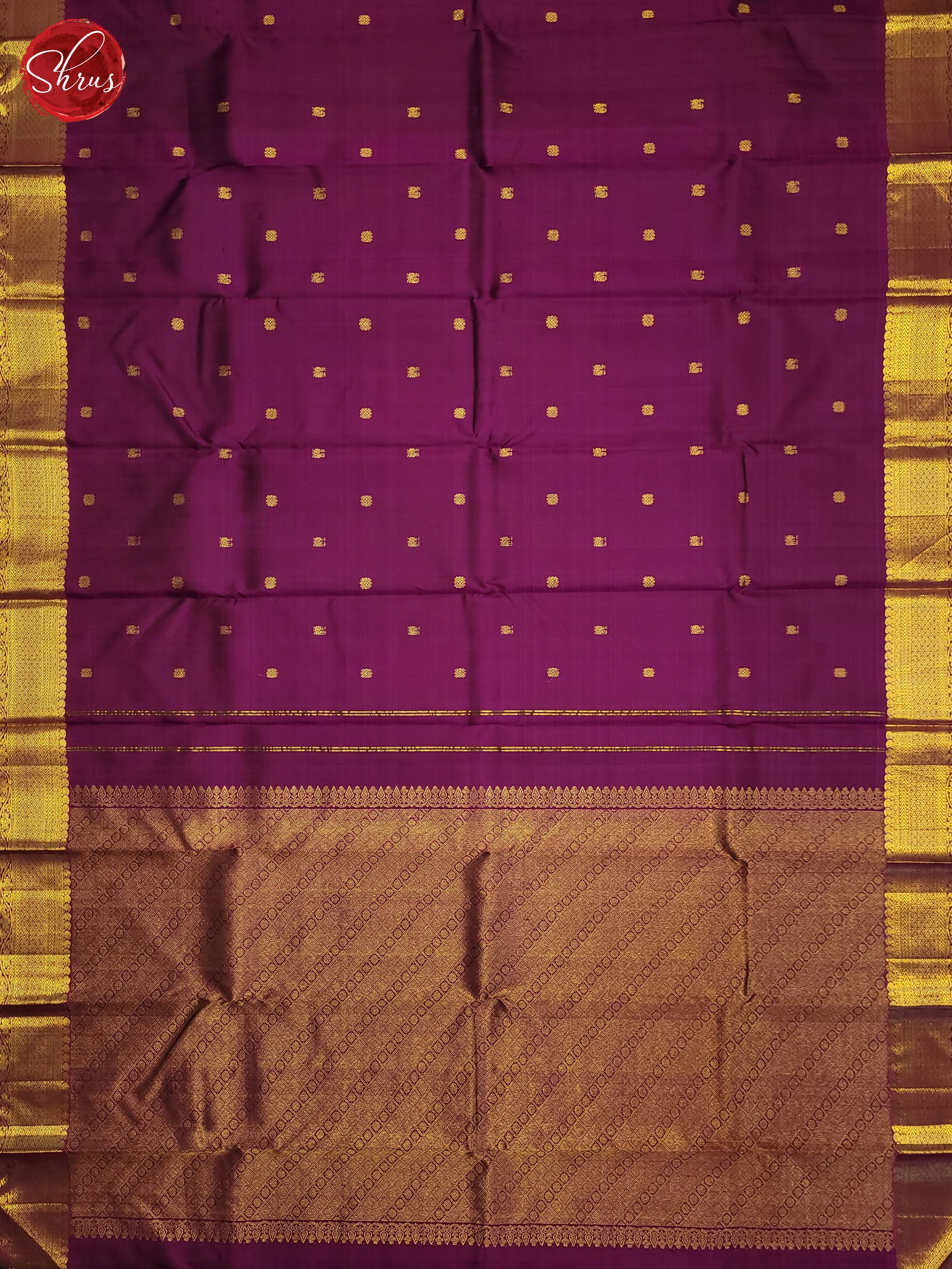 BJS04025 - Kanchipuram silk Saree - Shop on ShrusEternity.com