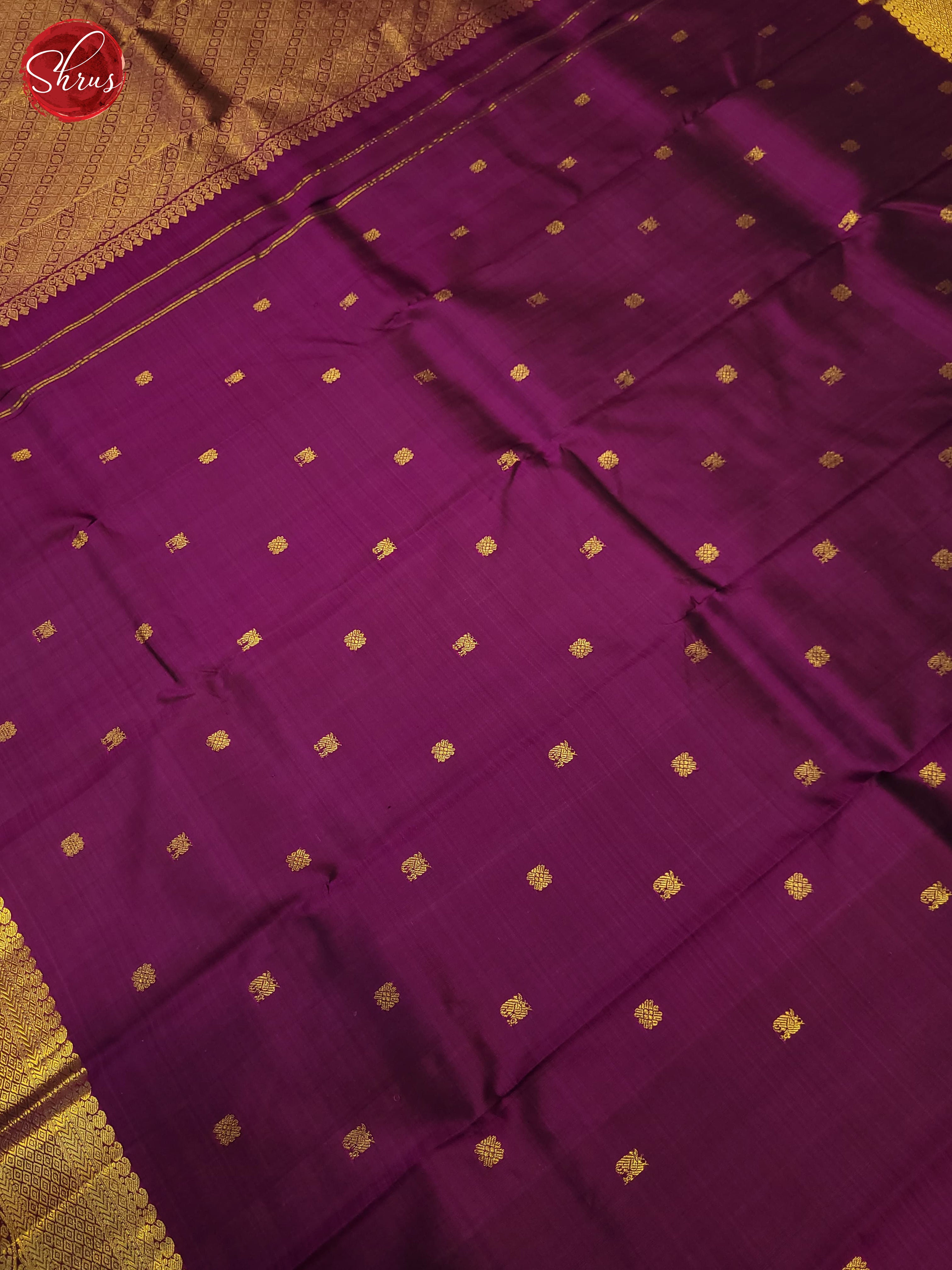 BJS04025 - Kanchipuram silk Saree - Shop on ShrusEternity.com