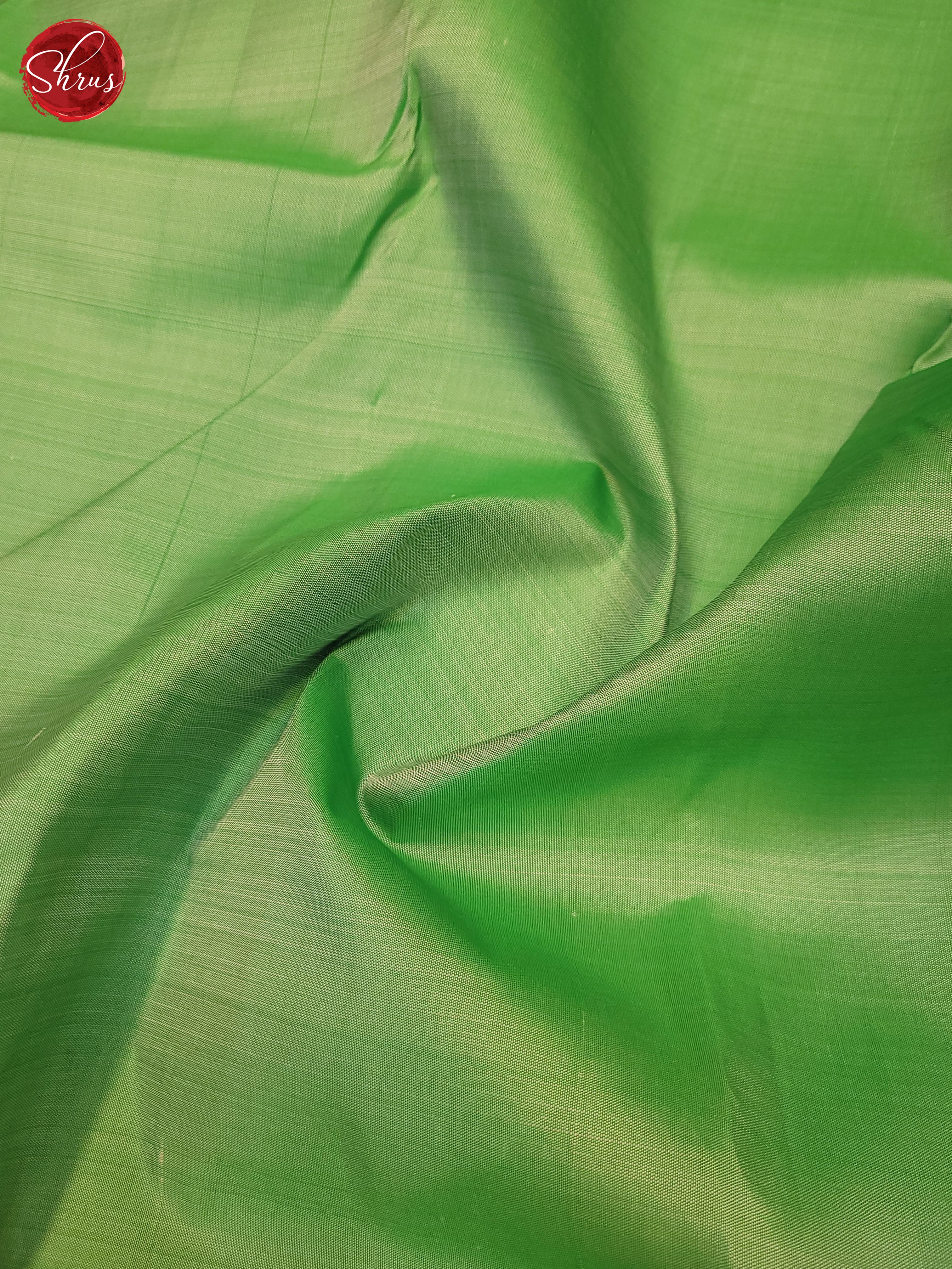 Green and Purple-Kanchipuram Silk Saree - Shop on ShrusEternity.com