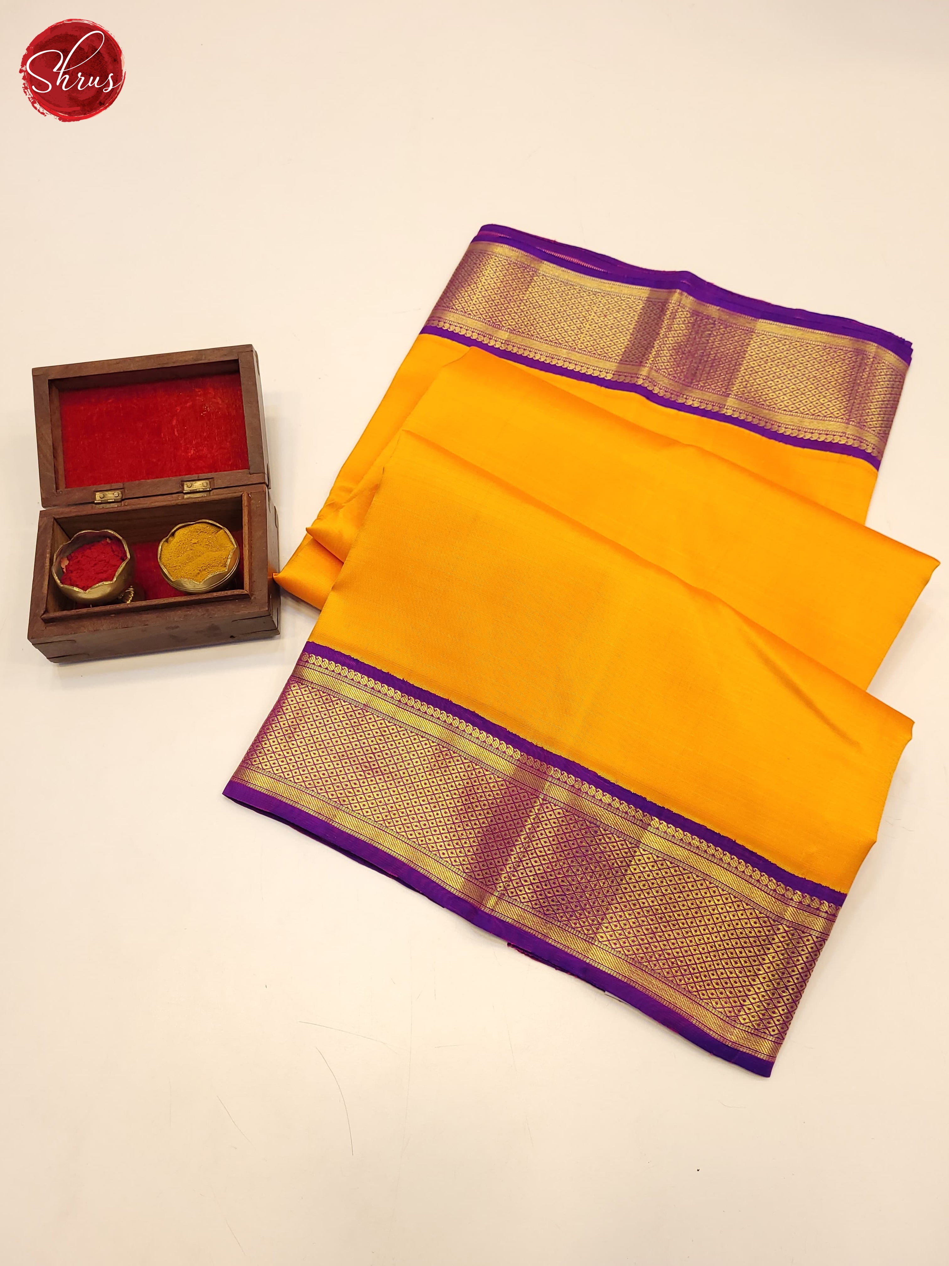 BJS04051 - Kanchipuram silk Saree - Shop on ShrusEternity.com