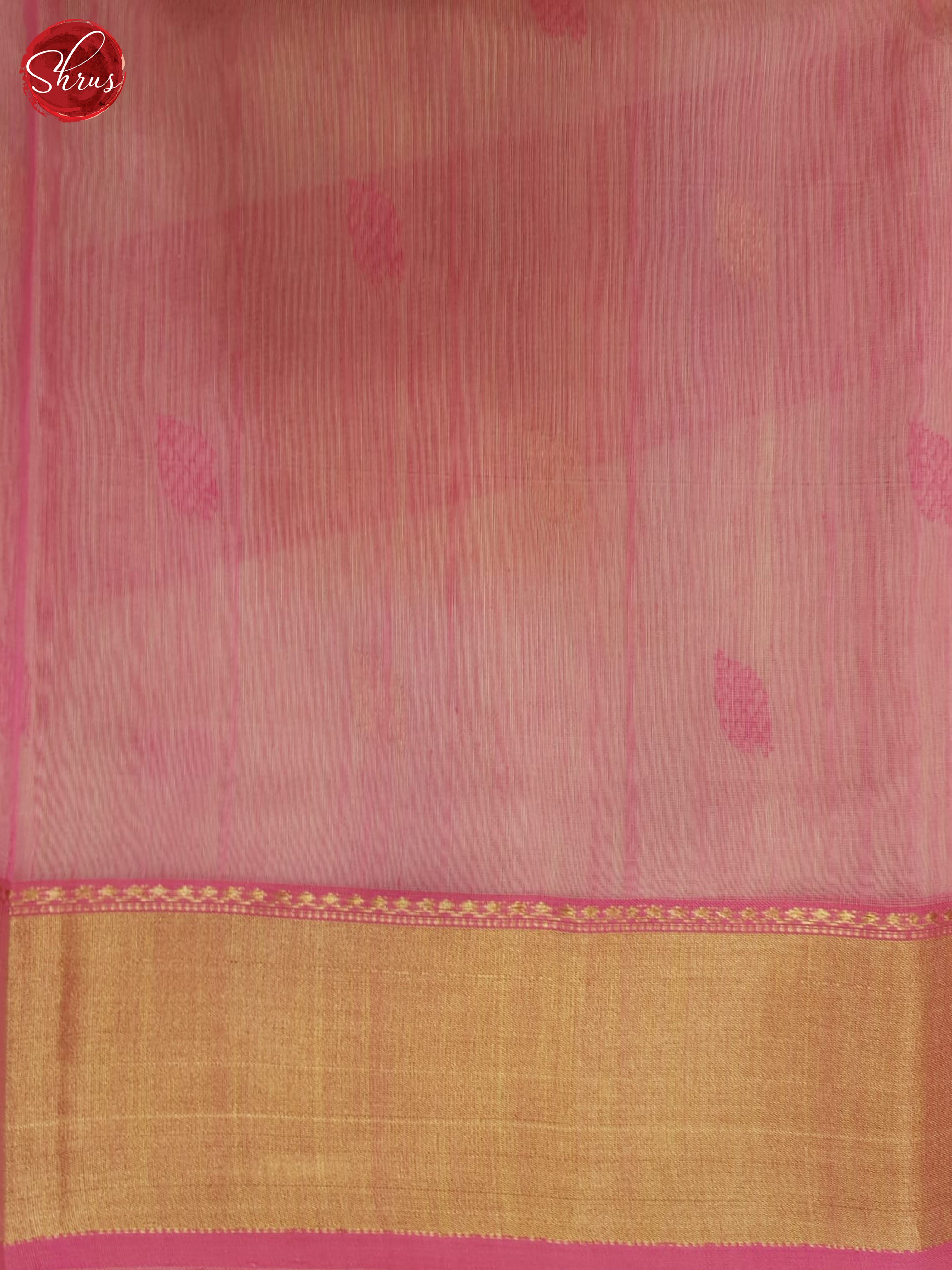 Green & Pink - Maheshwari silkcotton Saree - Shop on ShrusEternity.com