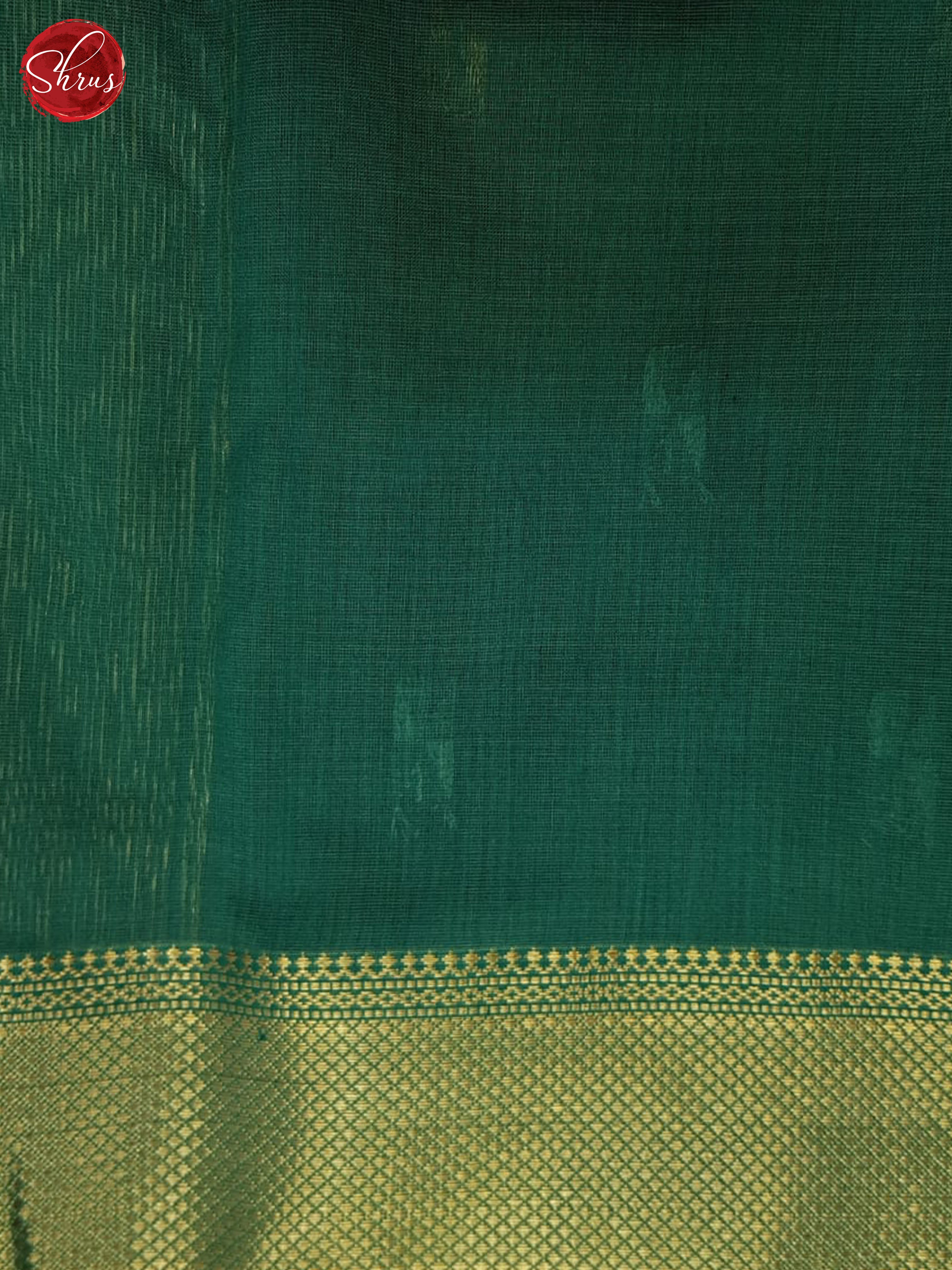 Light Green & Green - Maheshwari silkcotton Saree - Shop on ShrusEternity.com