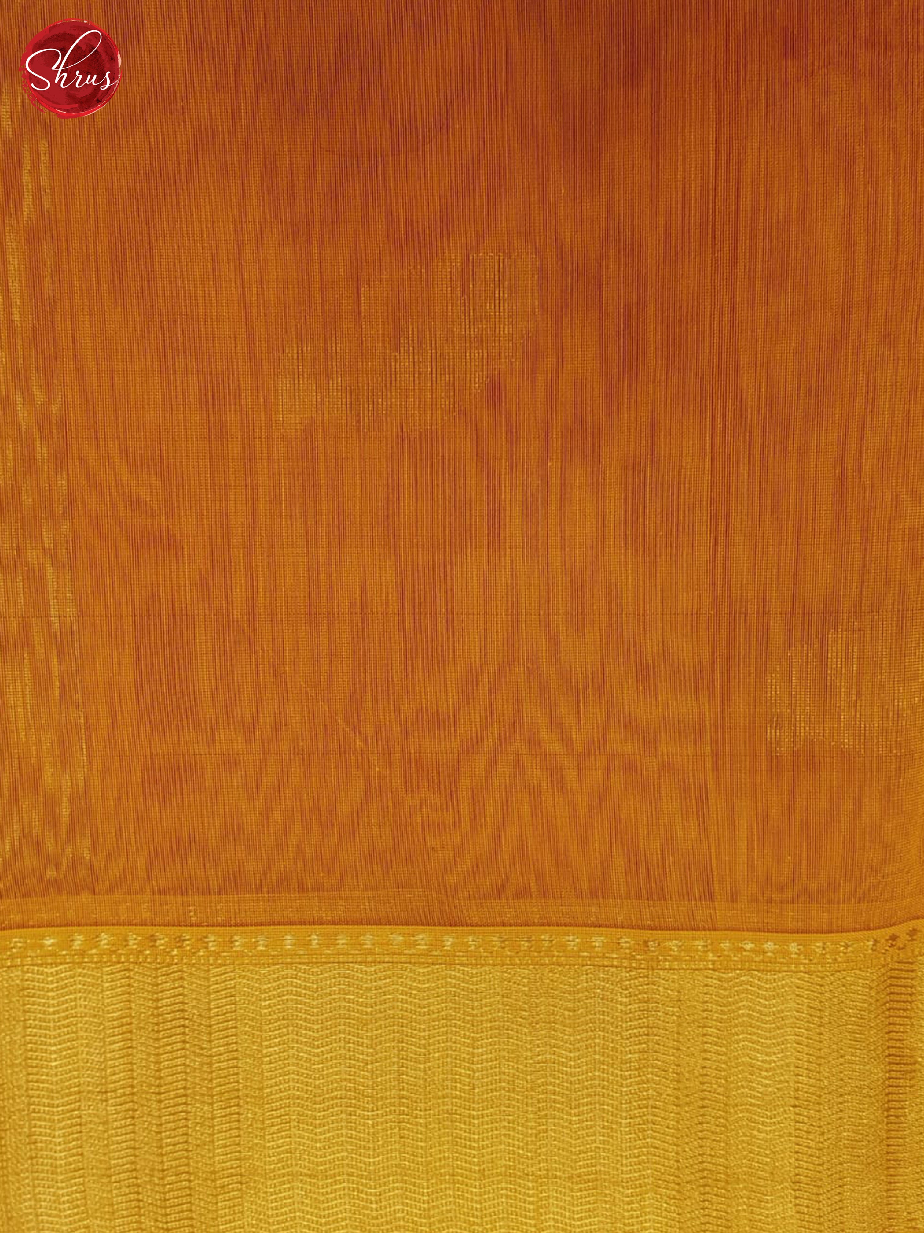 Red & Orange - Maheshwari silkcotton Saree - Shop on ShrusEternity.com