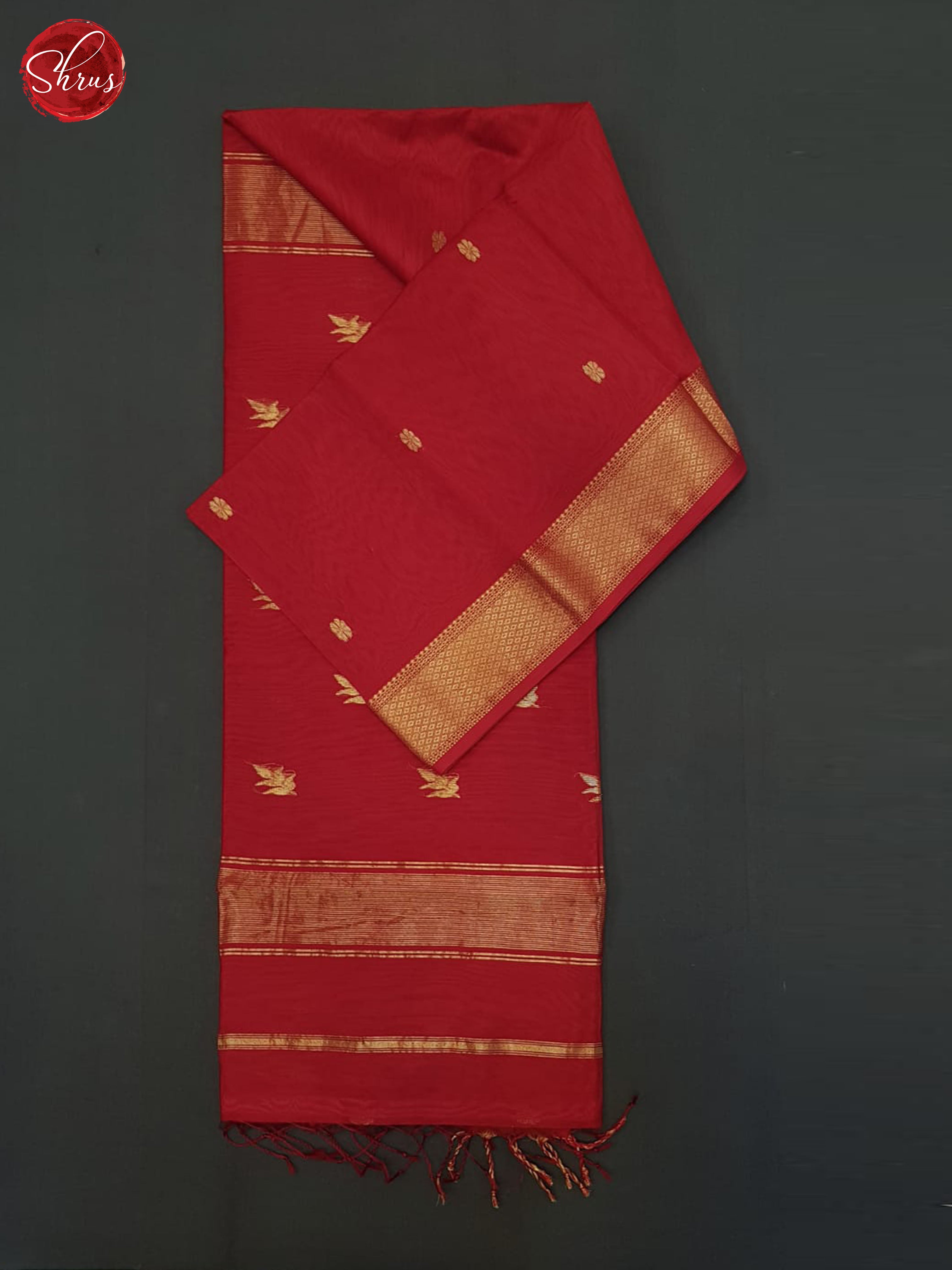 BJS06681 - Maheshwari silkcotton Saree - Shop on ShrusEternity.com